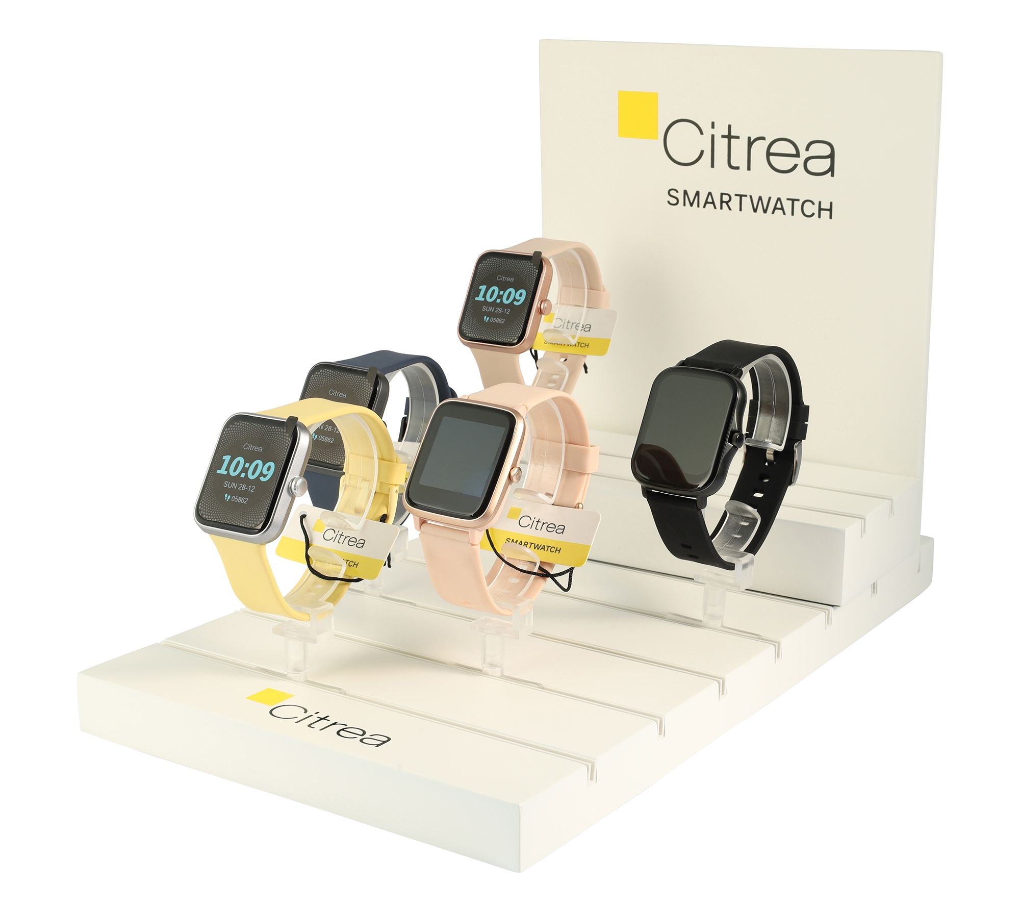 Citrea Display für 8 Uhren, Präsentation Smartwatch