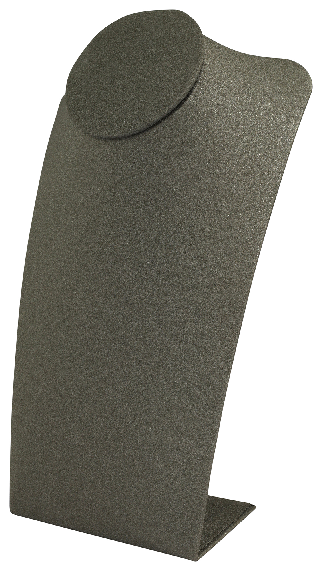 2er-Set Büsten (DekoserieSoft), PU-bezogen, 20 cm, grau