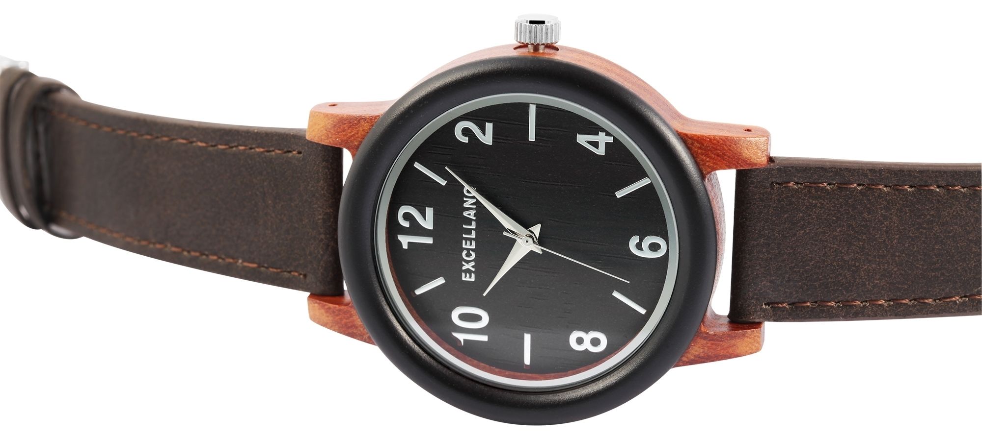 Excellanc Unisex Uhr aus Holz