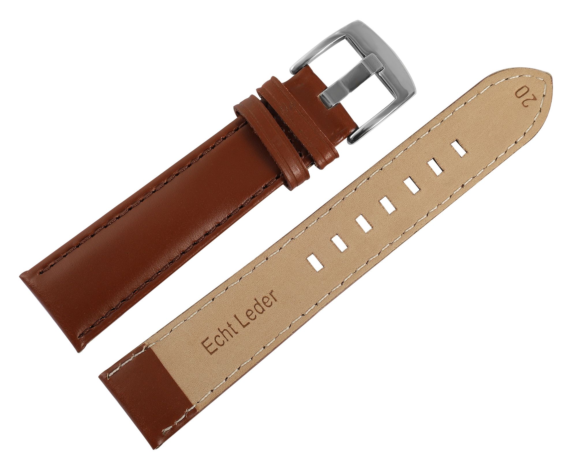 Echt Lederarmband, super soft, braun