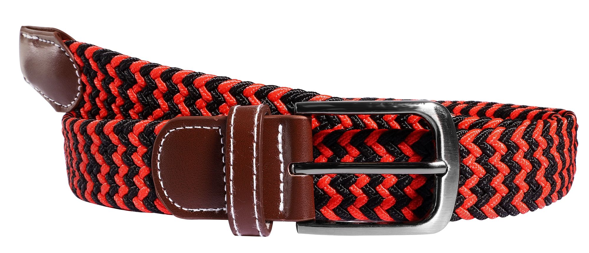 Flechtgürtel aus Textil, 100 cm (S)