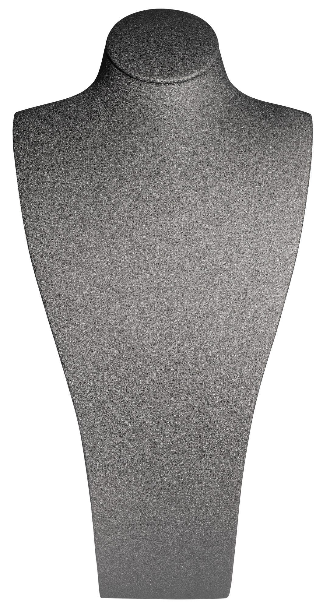 Büste (Dekoserie Soft), PU-bezogen, 26,5 cm, grau