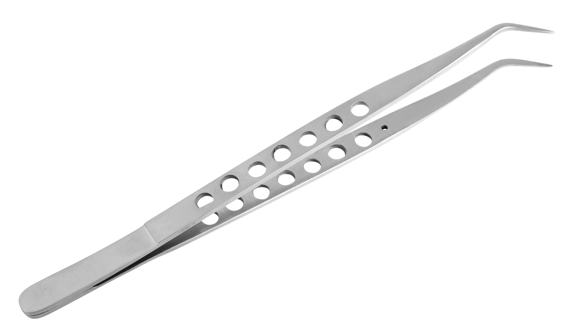 Pinzette mit gebogener Spitze