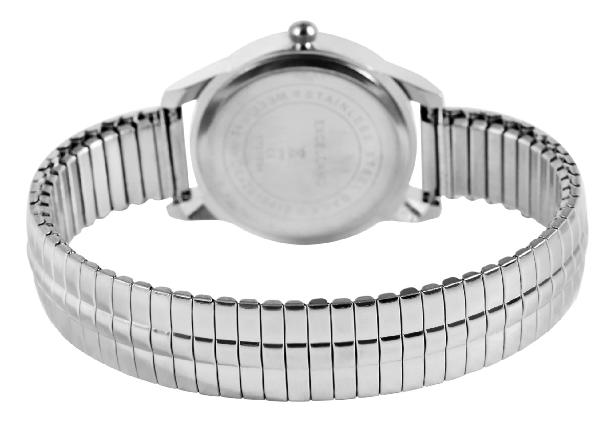 Excellanc Damenuhr mit Edelstahlzugband