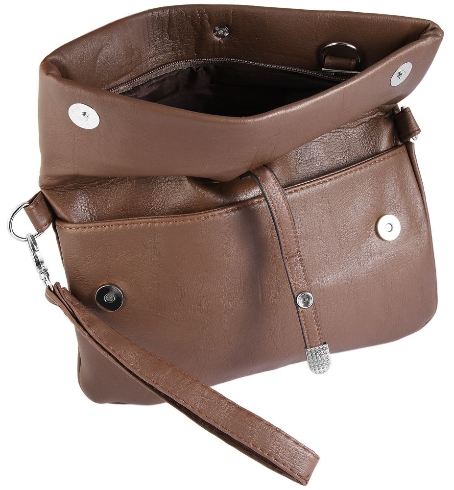 Damen Handtasche, taupe