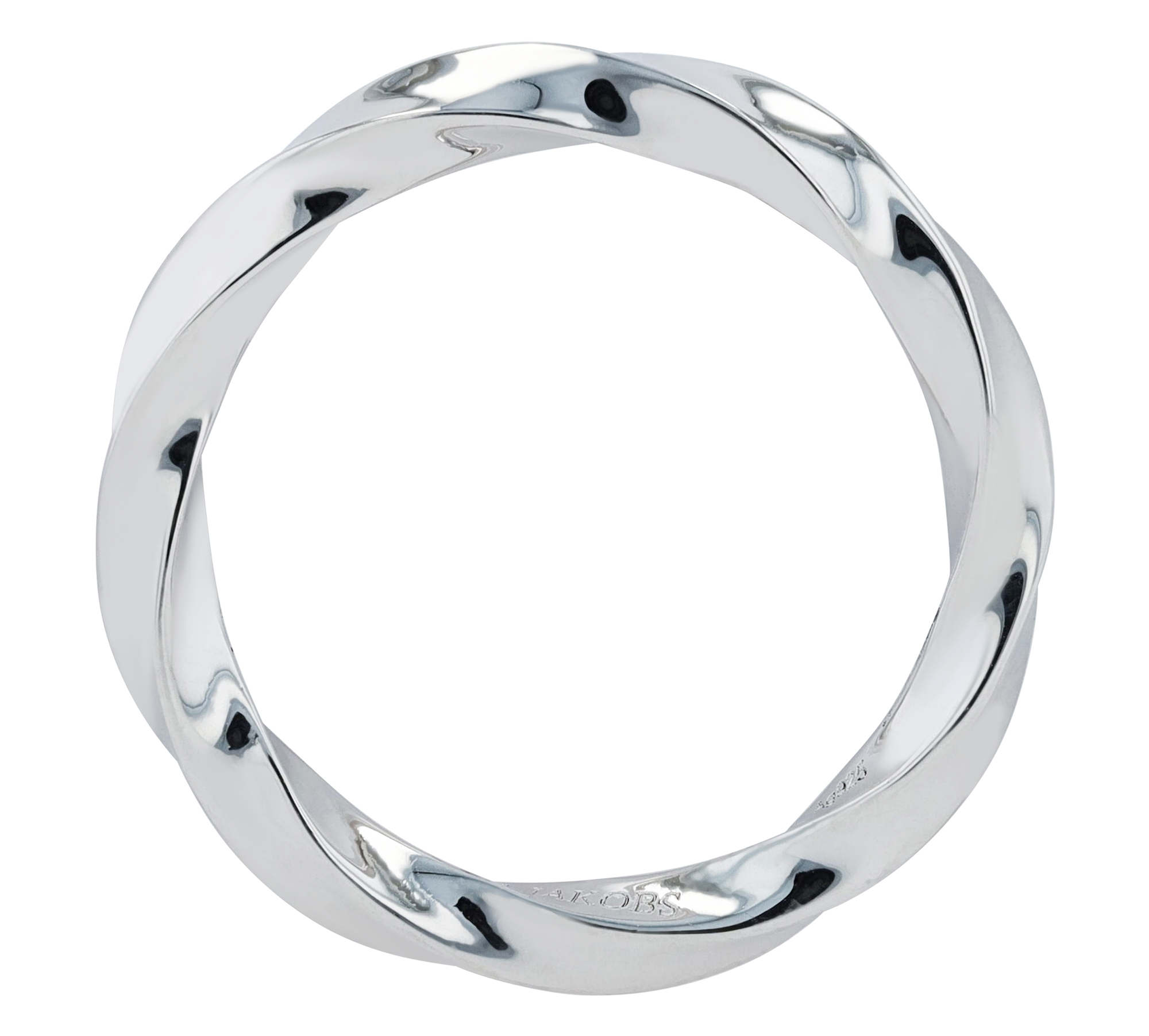 Sif Jakobs Jewellery 925/- Echt Silber Ring "Ferrara Piccolo Pianura", Gr 58, rhodiniert