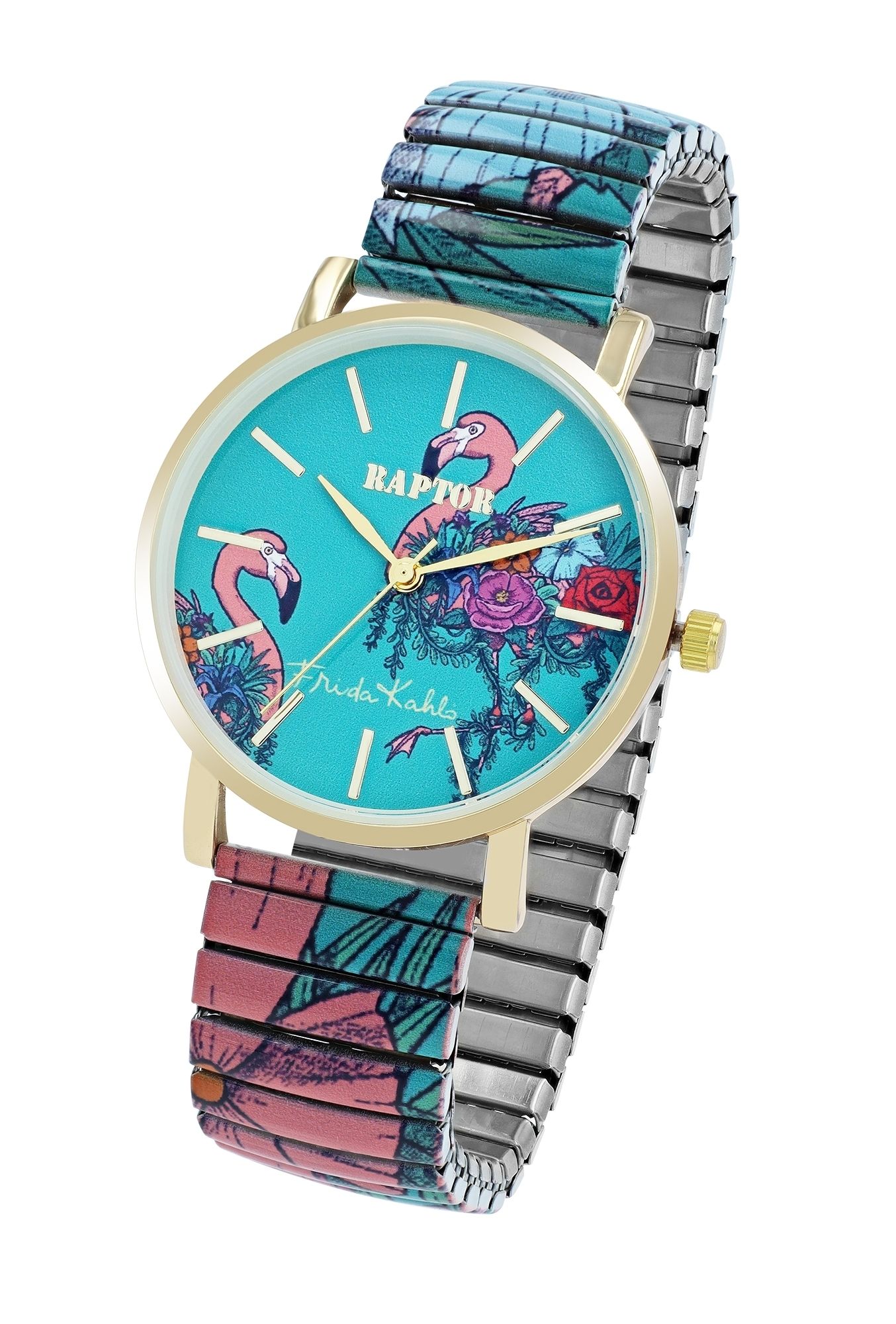 Raptor Damenarmbanduhr "Frida Kahlo Edition" mit Zugband