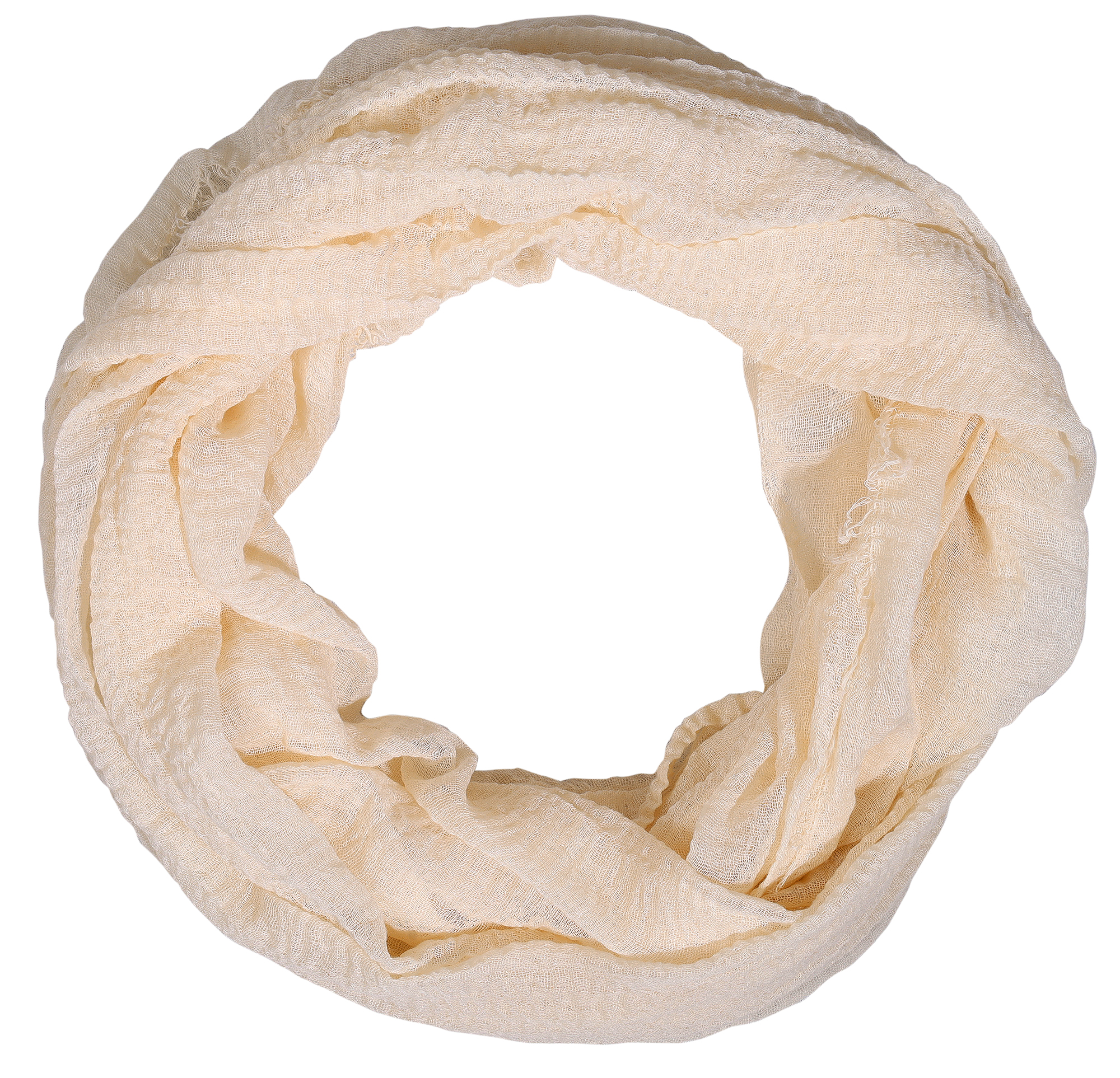 Loop-Paket, 90 x 180 cm, 100% Viskose, VE 4, creme
