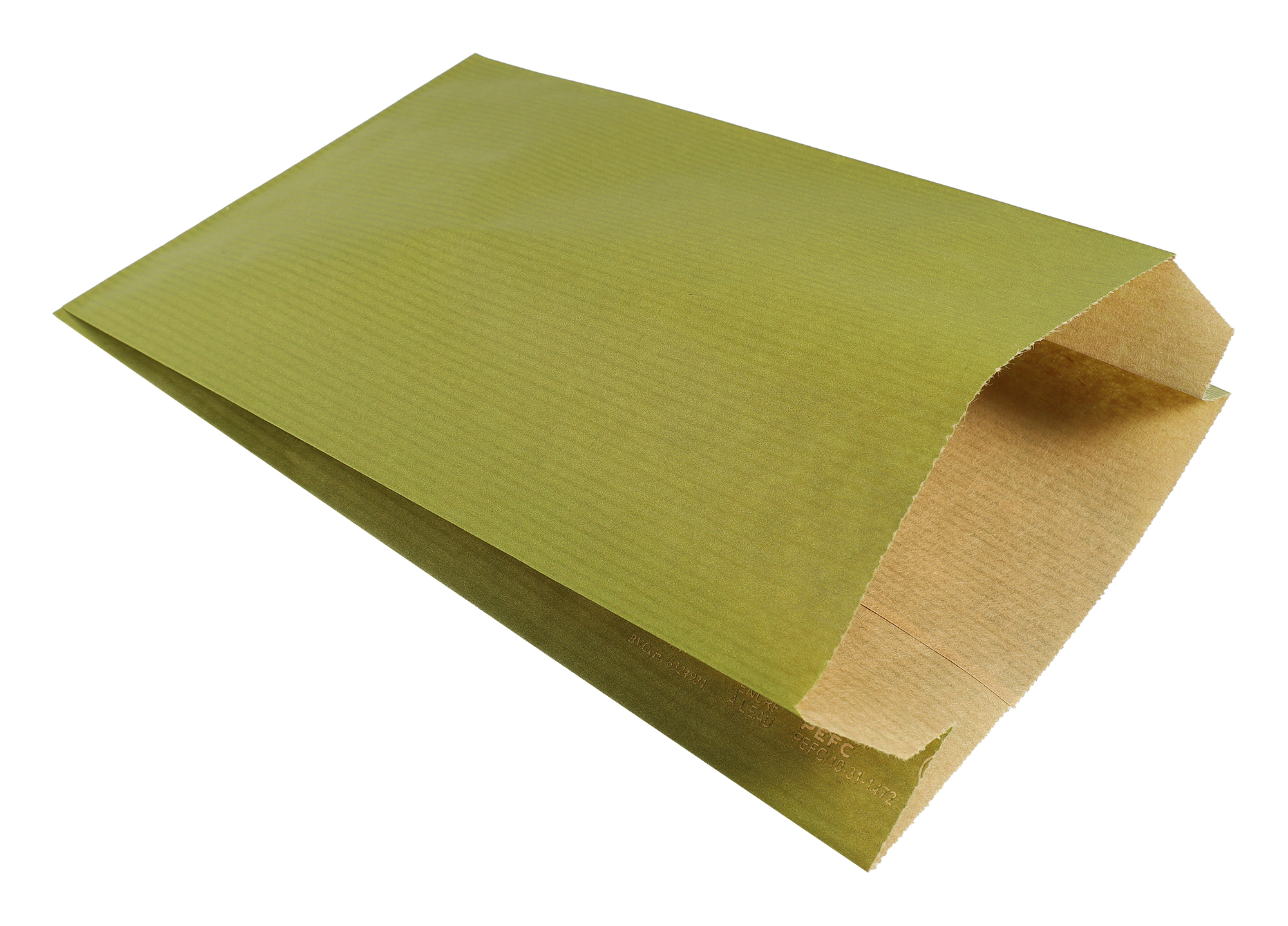 Papier-Geschenktüten, VE 250 in olivgrün