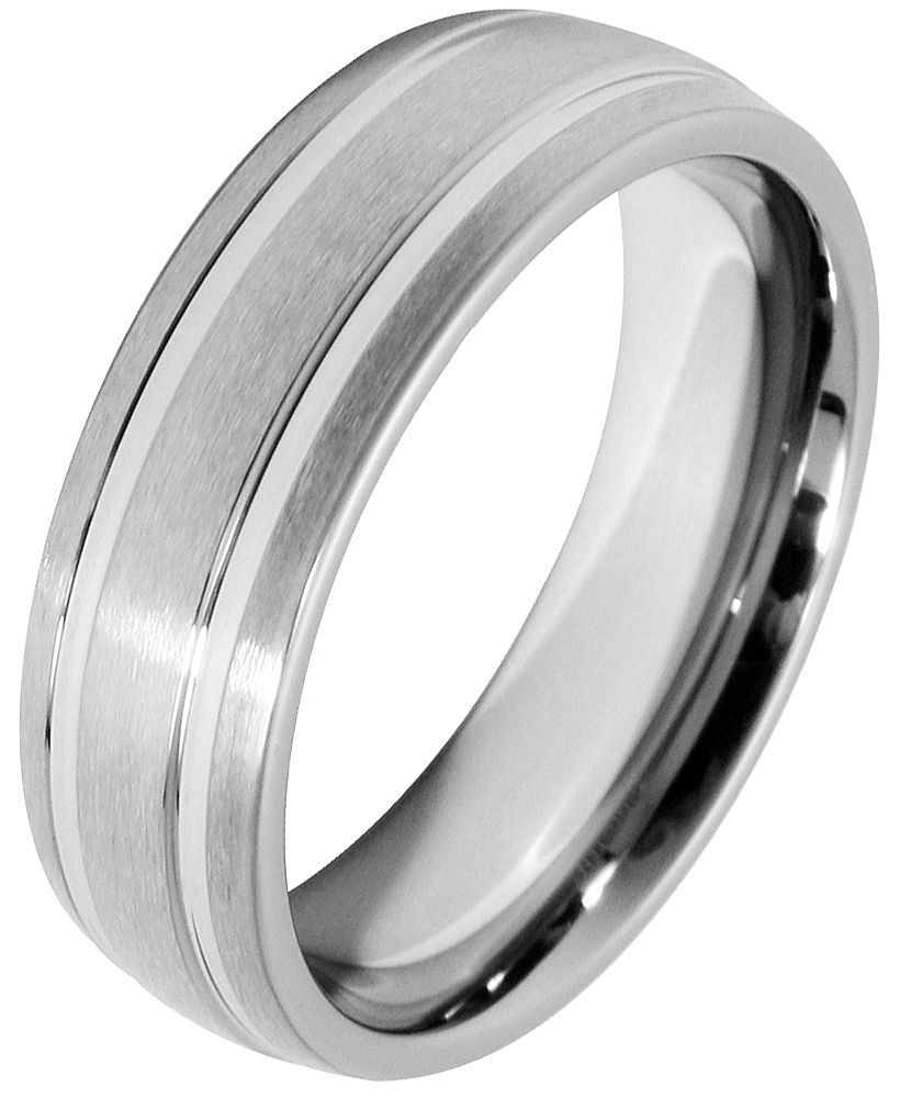 Akzent Damen-Ring aus Tungsten