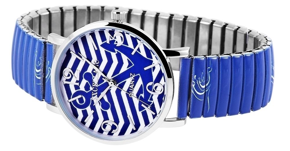 Excellanc Damenarmbanduhr mit Edelstahlzugband