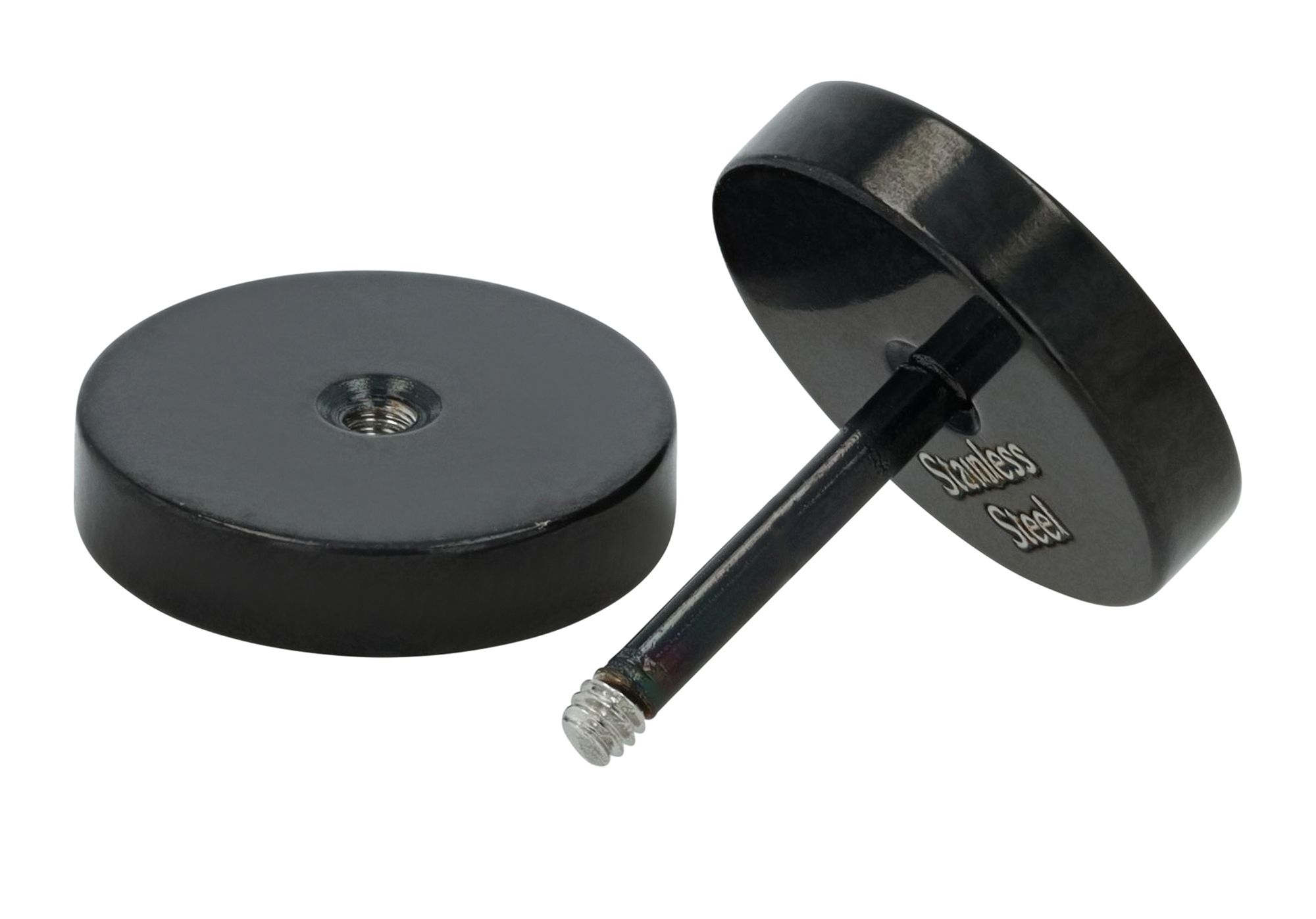 "Cai" Akzent Fake-Plug, Edelstahl, Ø 9 mm