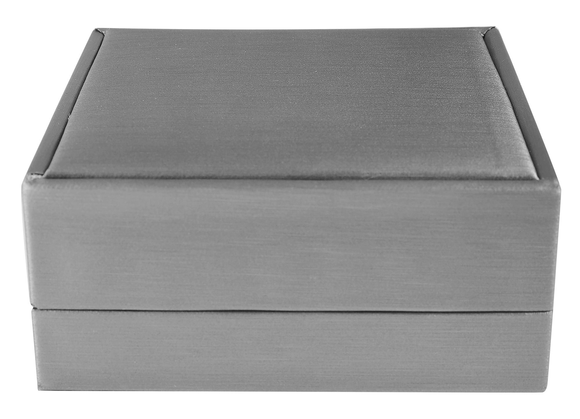 Schmuckbox (Armband) 9 x 9 cm, Kunststoff, grau, VE10