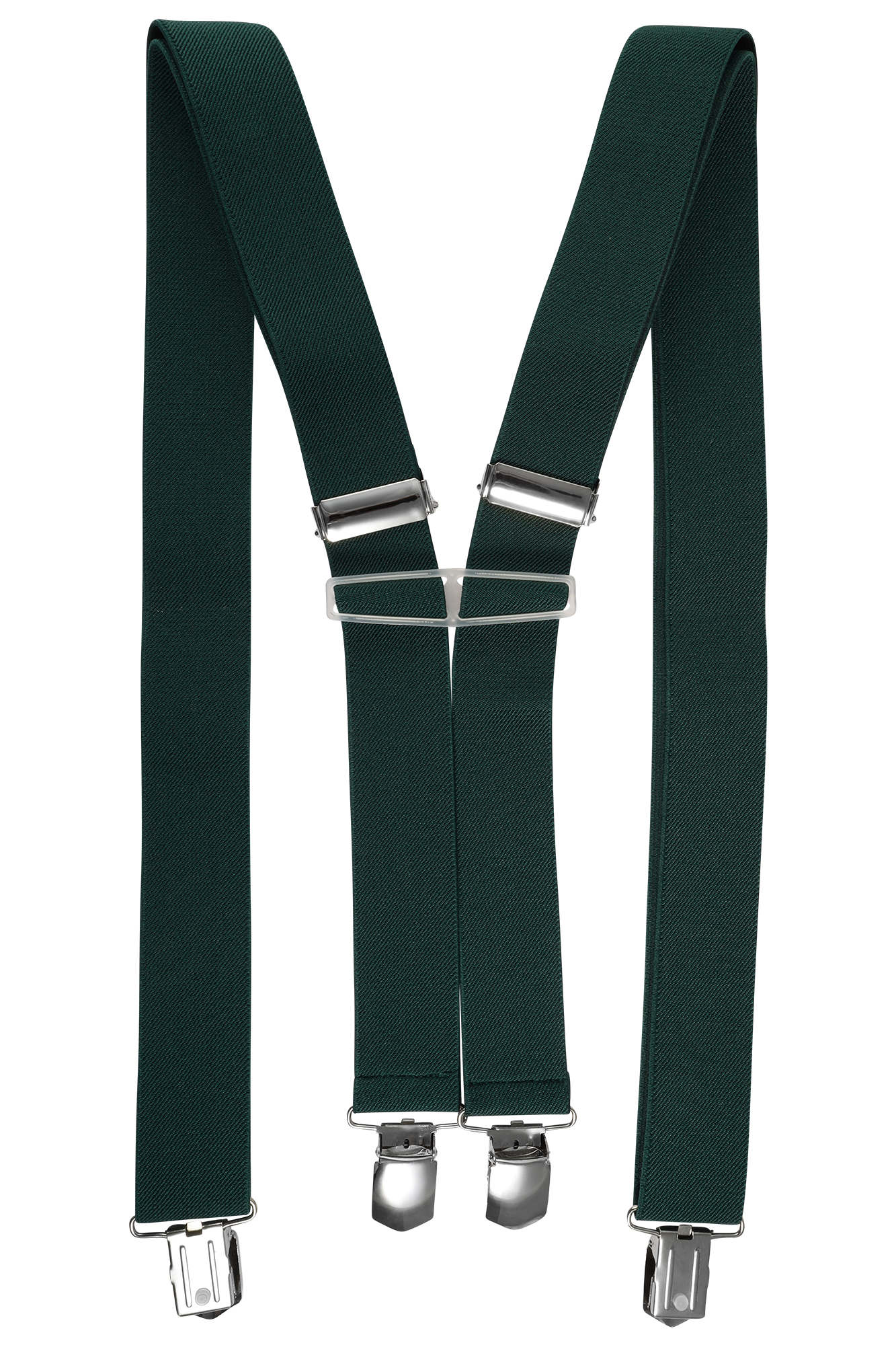 Hosenträger, 90 cm, elastisch, grün