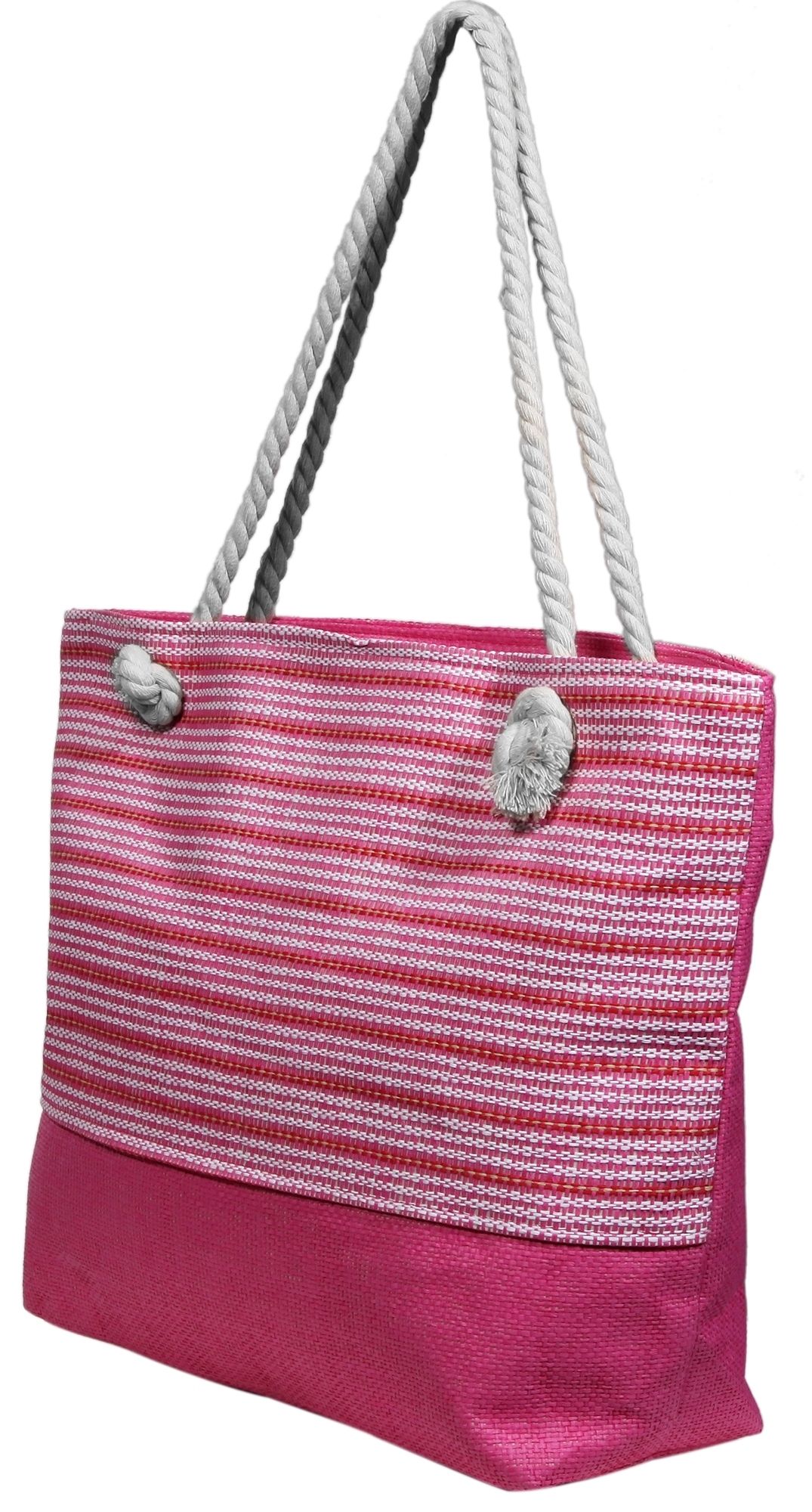 Cham Cham Damen Handtasche aus Textil, Maße: 51 x 36 x 14 cm, Pink
