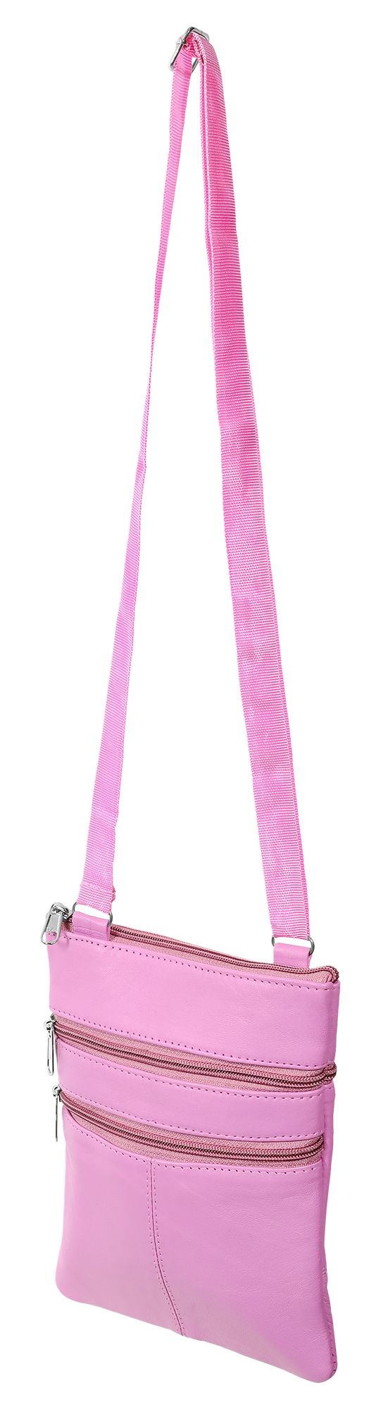 Steinmeister Echtledertasche, altrosa