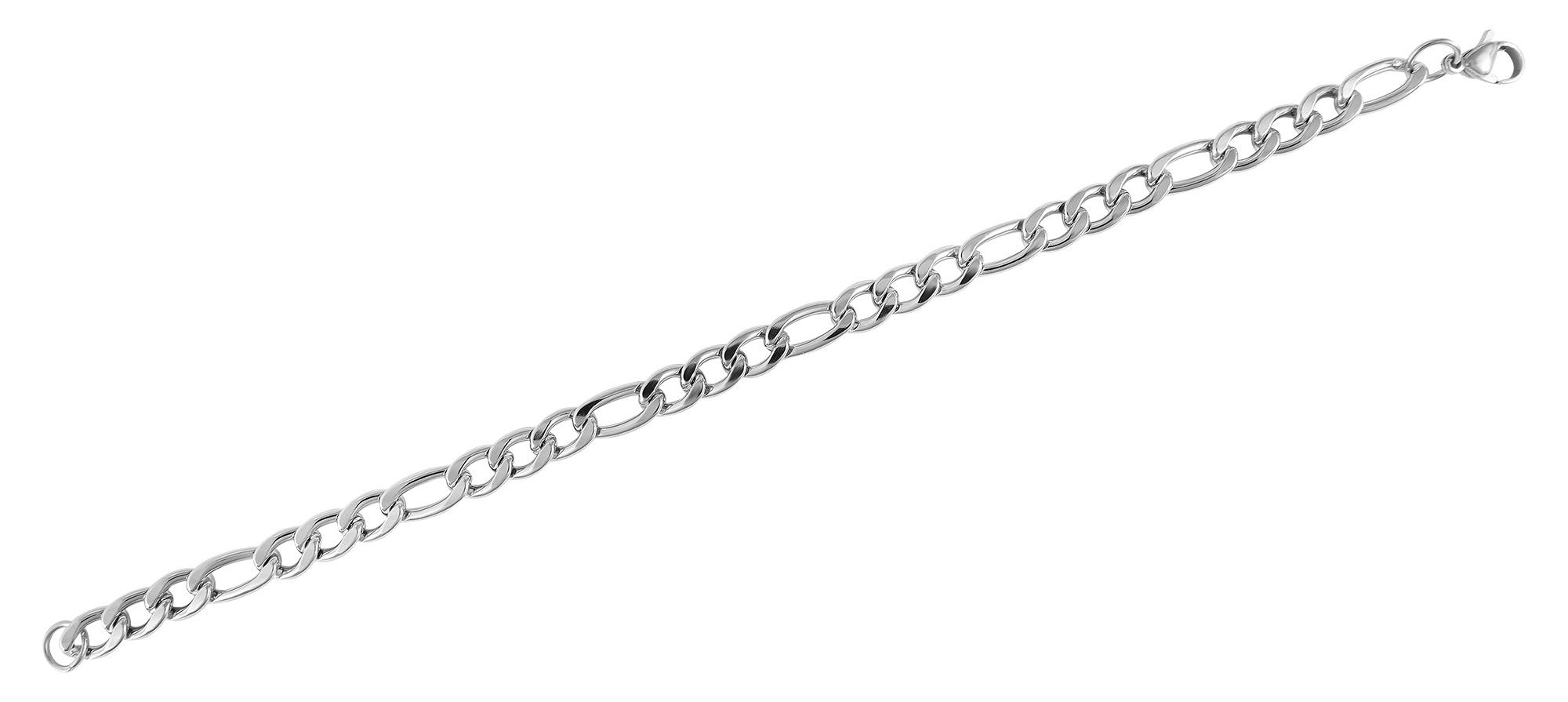 Edelstahl Panzerkettenarmband, 20