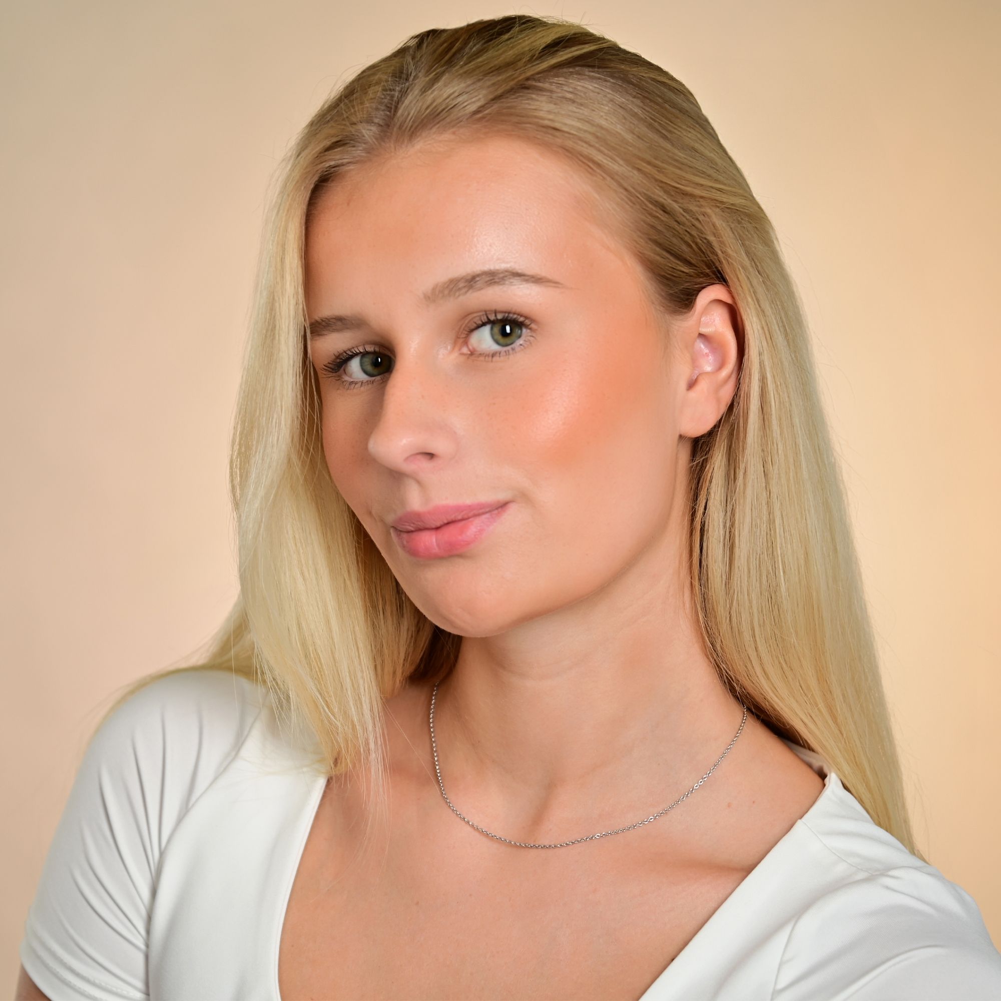 "Ann" 925/- Echt Silber, Ankerkette, rhodiniert, 45 cm/ 1,5mm