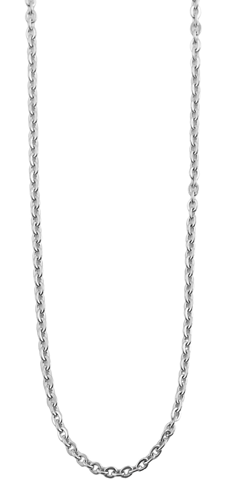 "Diella" Edelstahl Ankerkette, silberfarben, 40 cm/ 3mm