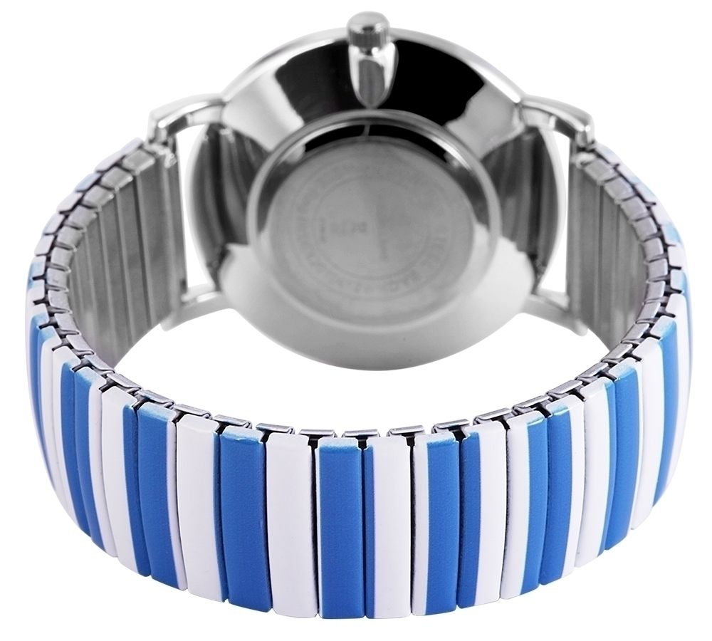 Excellanc Damenarmbanduhr mit Edelstahlzugband