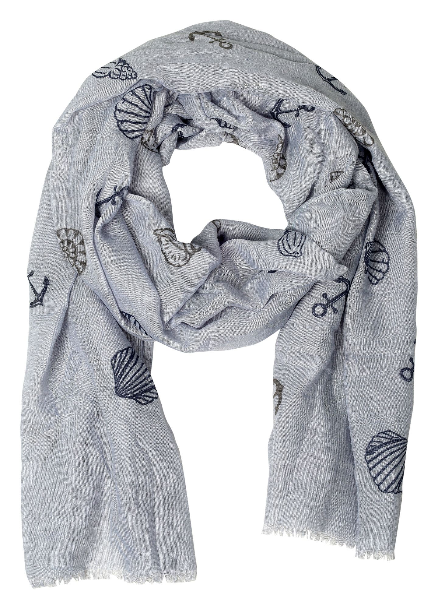 Schalpaket farblich sortiert, 100% Polyester, 180 x 70 cm, VE 12