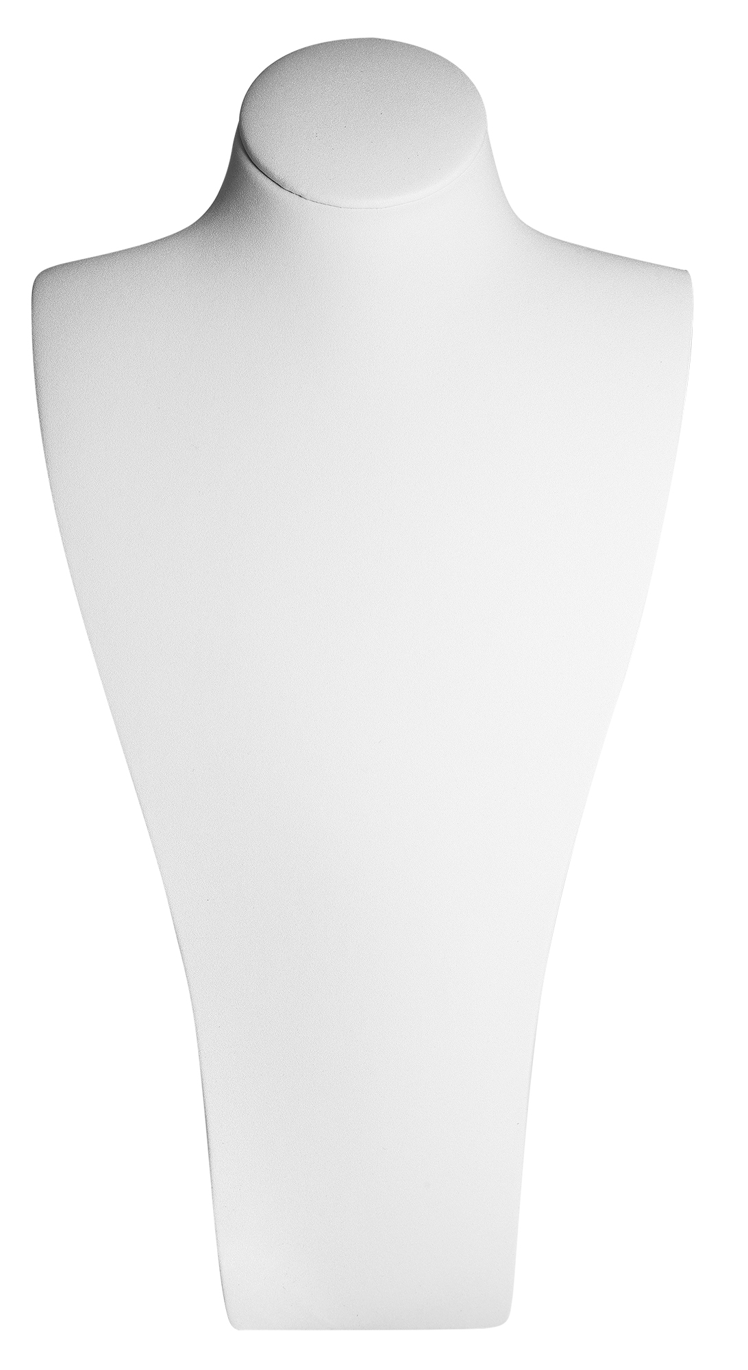 Büste (Dekoserie Soft), PU-bezogen, 26,5 cm, weiß