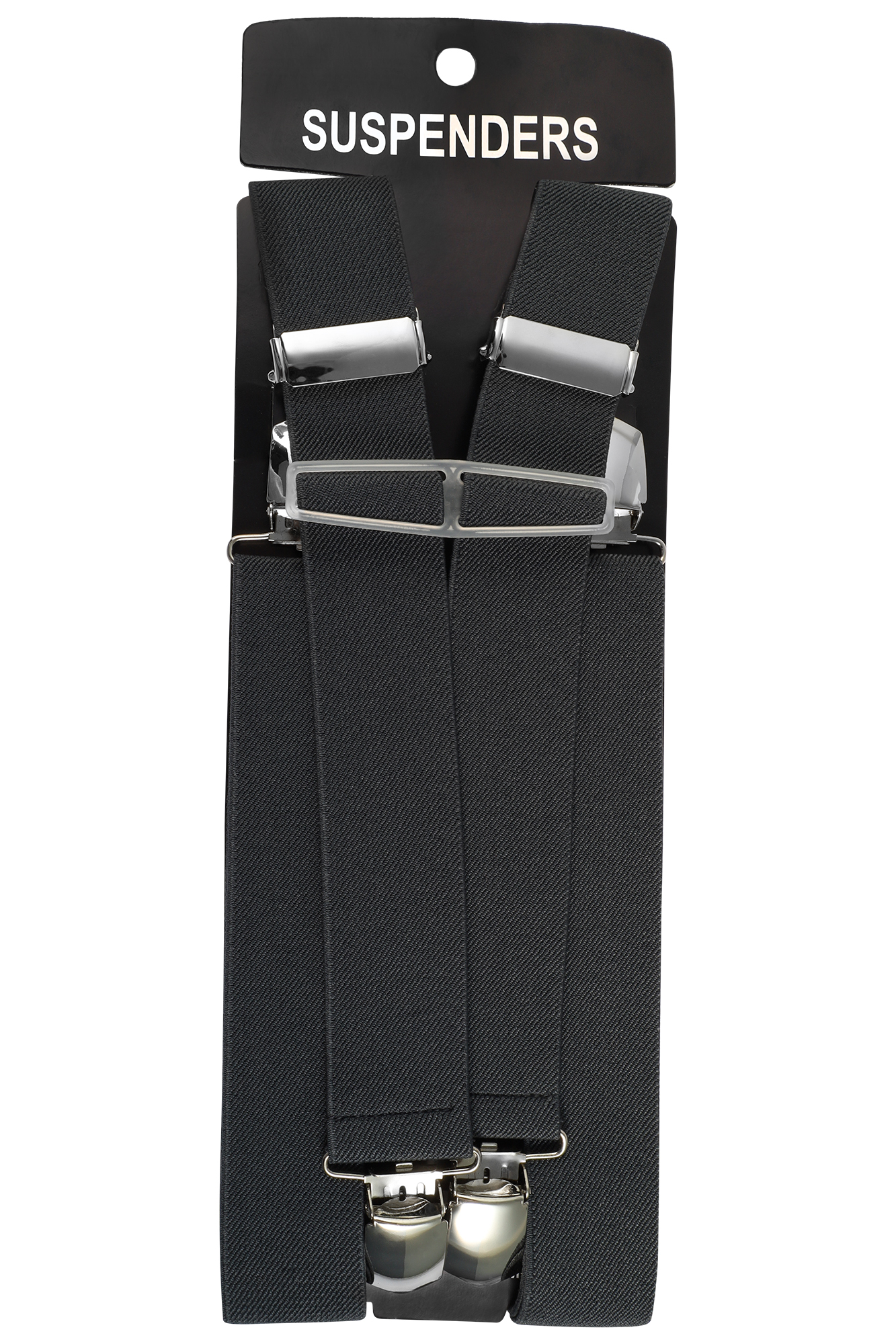 Hosenträger, 120 cm, elastisch, grau