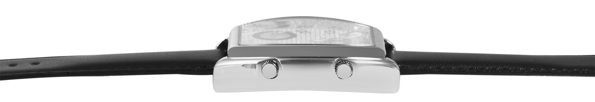 Flair Herrenuhr mit Echtlederarmband, 3 bar