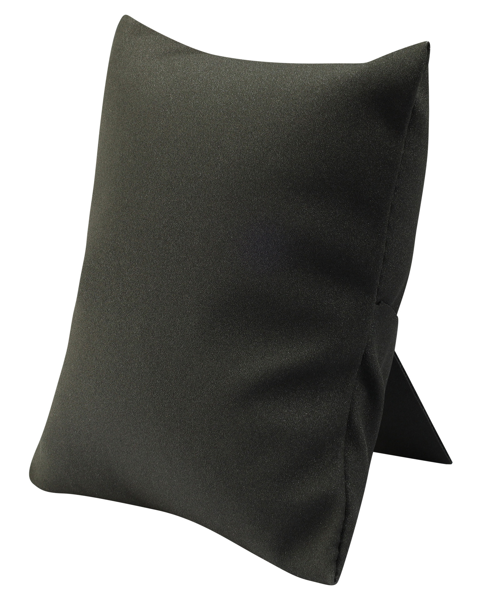 Dekokissen für Armbänder/Uhren (Dekoserie Soft), PU-bezogen, grau