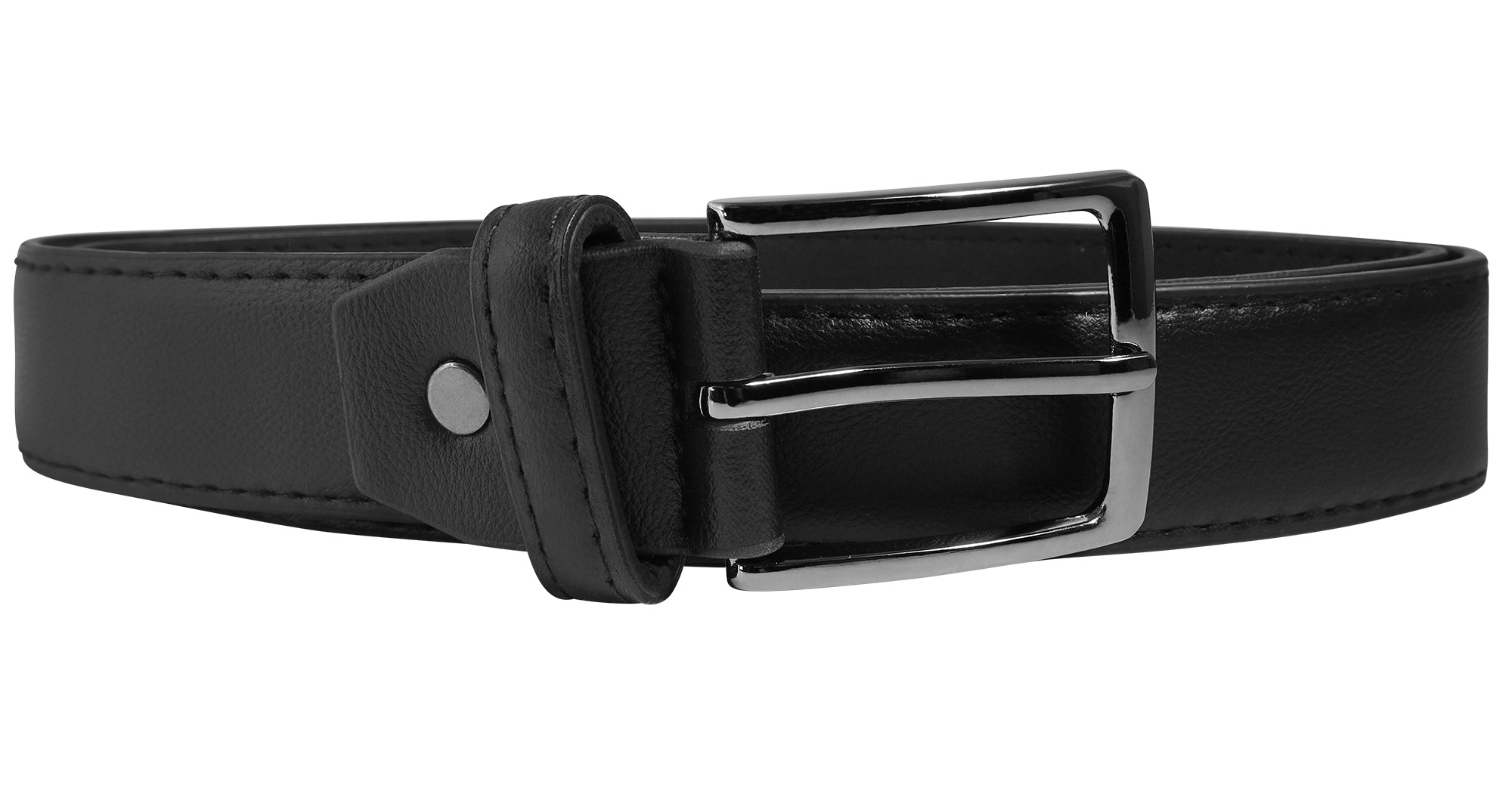 Gürtel aus Lederimitat, VE12, 1x Gr. 90 cm, 2x 100 cm, 3x 110 cm, 3x 120 cm, 3x 130 cm, kürzbar, schwarz