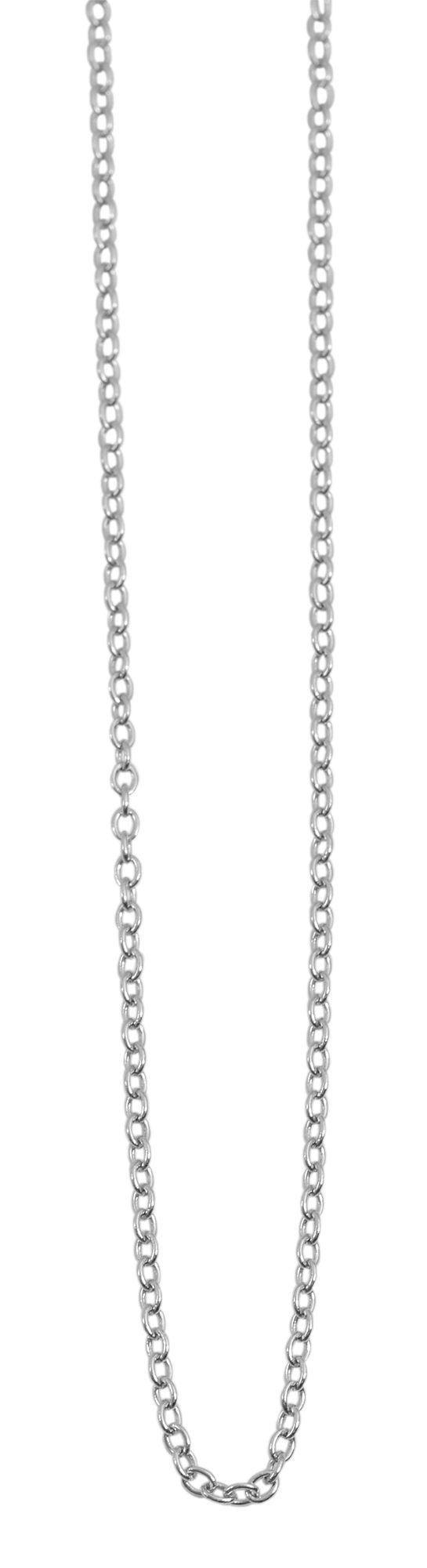 Echtsilber Halskette aus 925/- Sterling Silber, Panzermuster, 42+3 cm