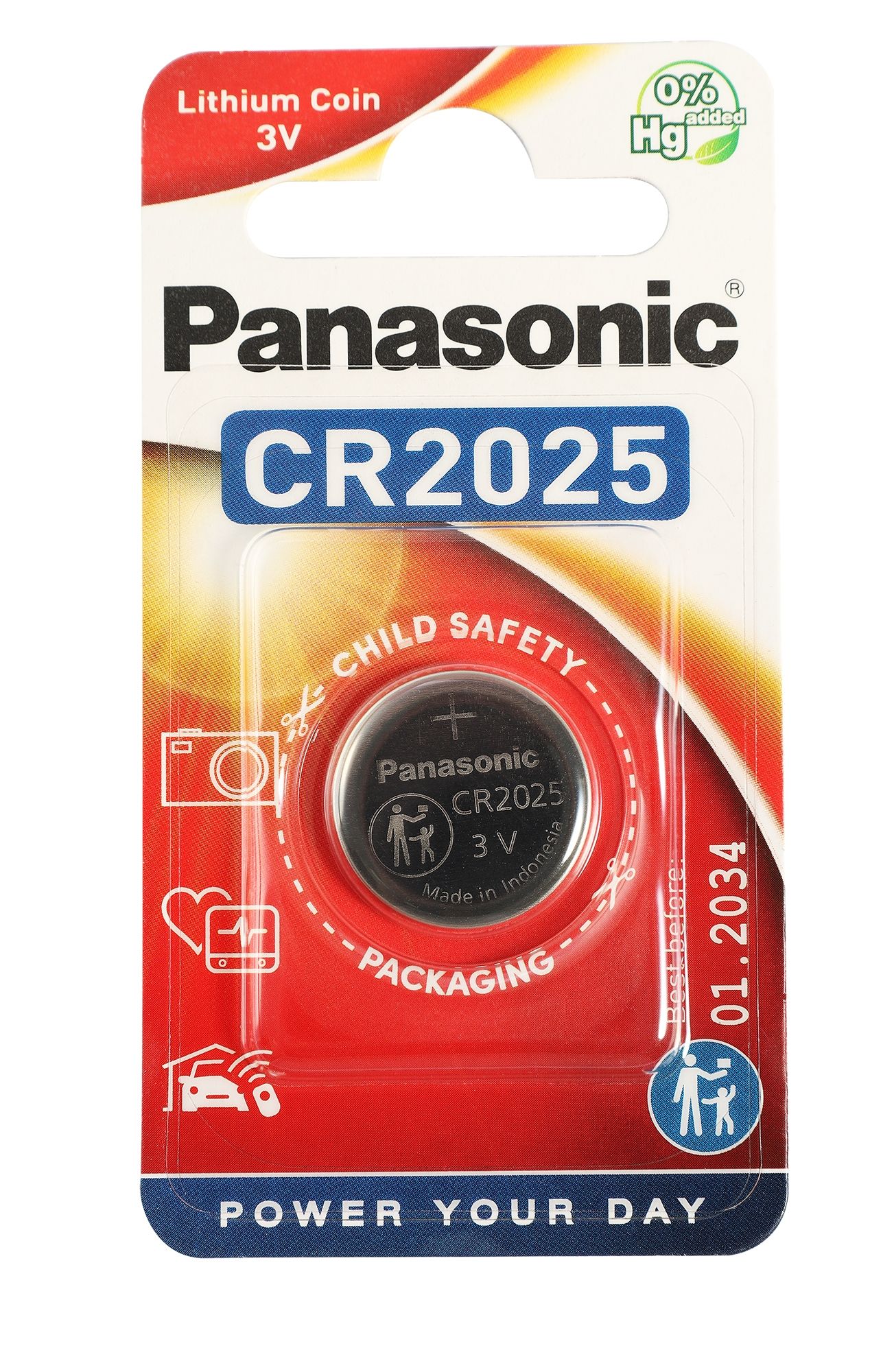 Panasonic Lithium Power, 3V, 1er Blister