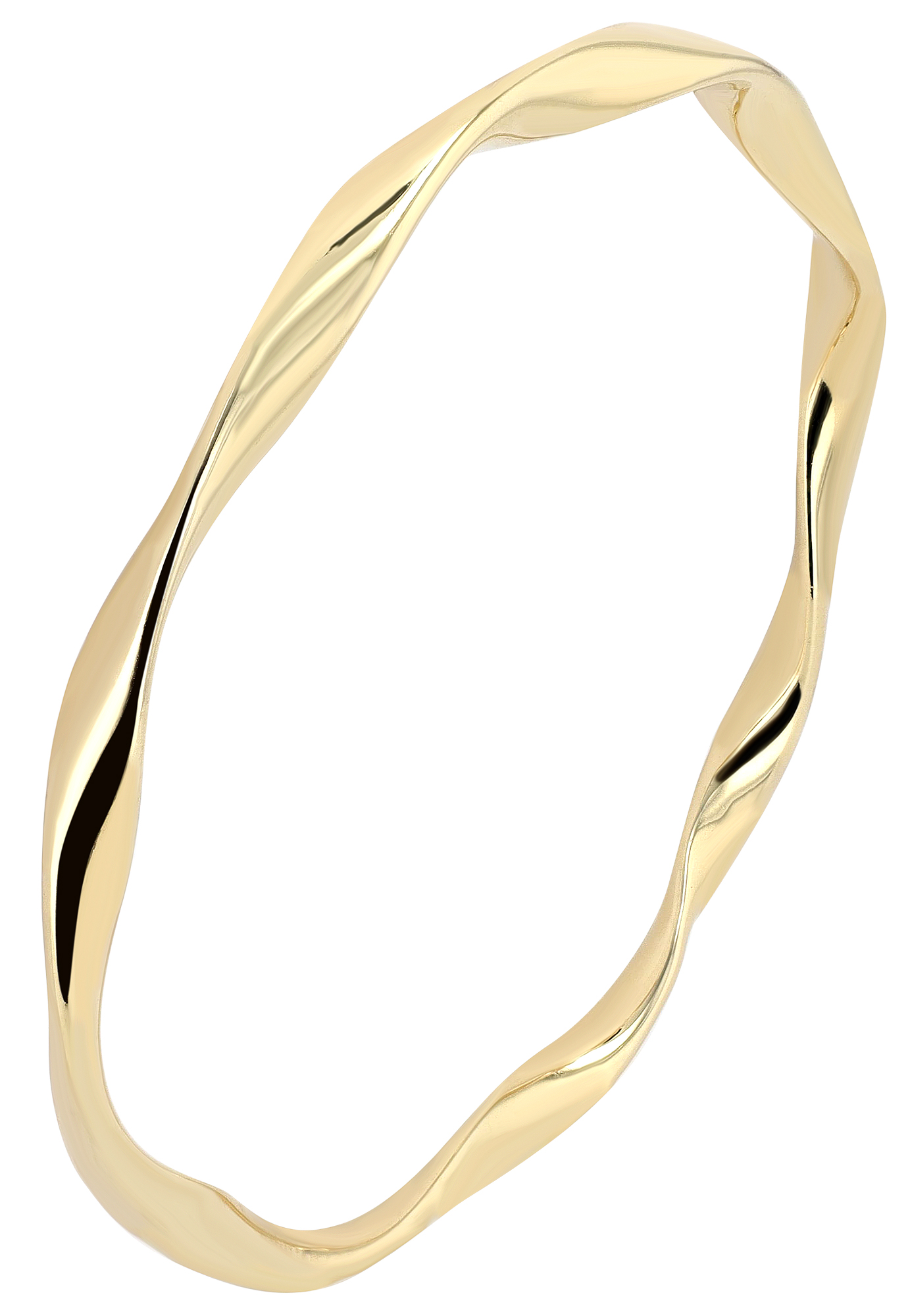 "Ajay" Armreifen aus Edlestahl, Ø 60 mm, goldfarben