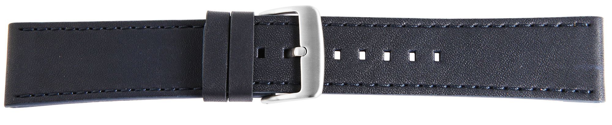 Echt Lederarmband, 26 mm, blau