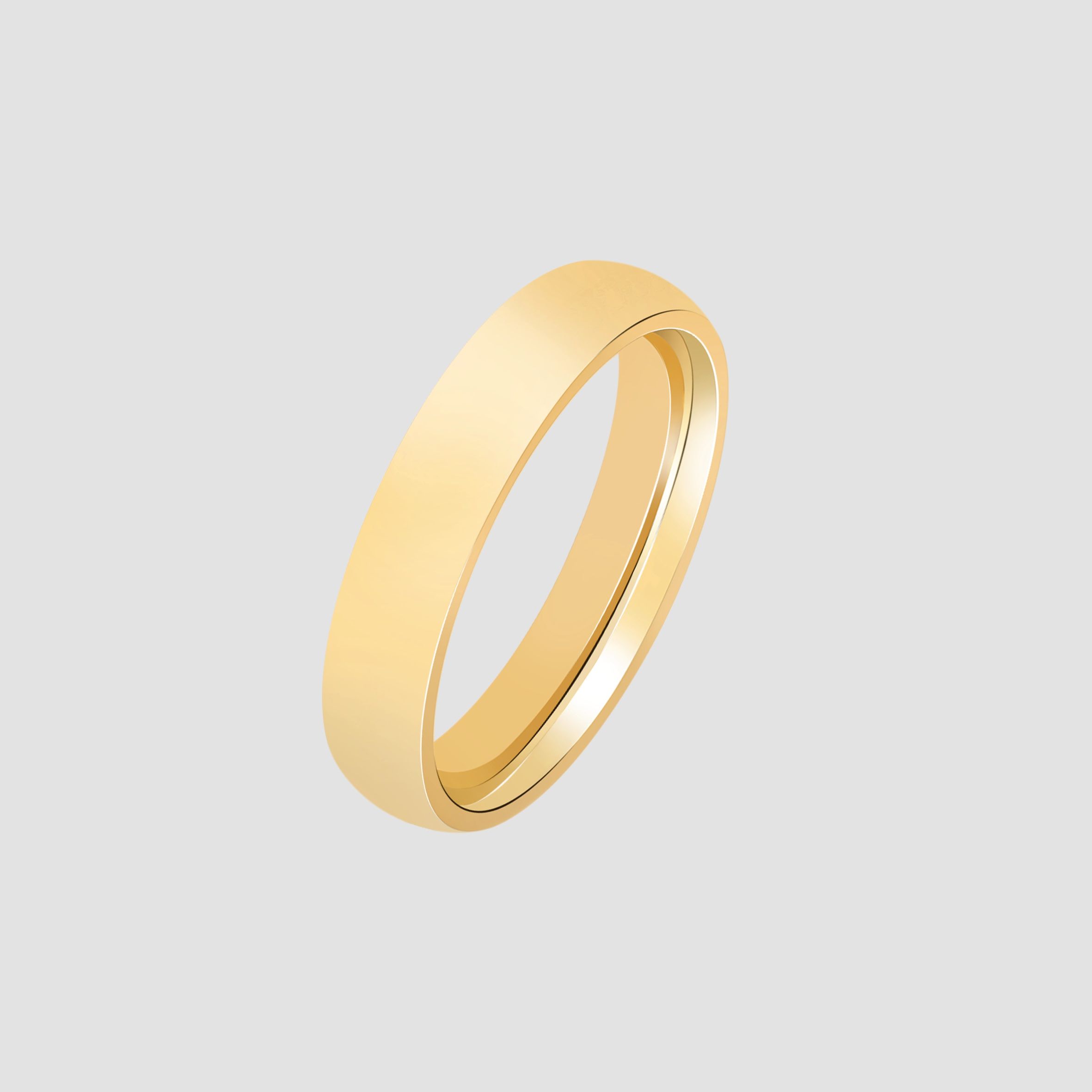 "One Desire" Herren-Partnerring aus Edelstahl, goldfarben, Gr. 62
