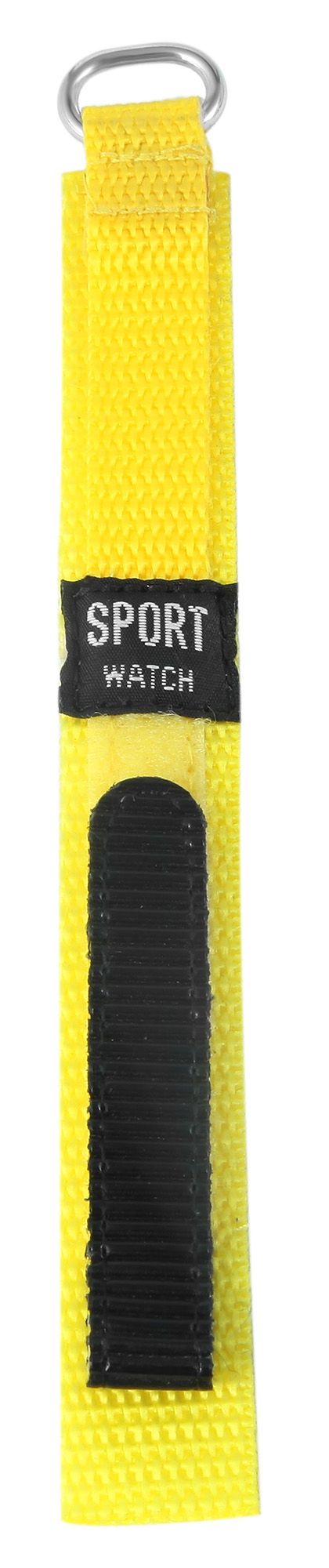 Klett-Uhrenarmbänder, gelb, VE 12, 14 mm