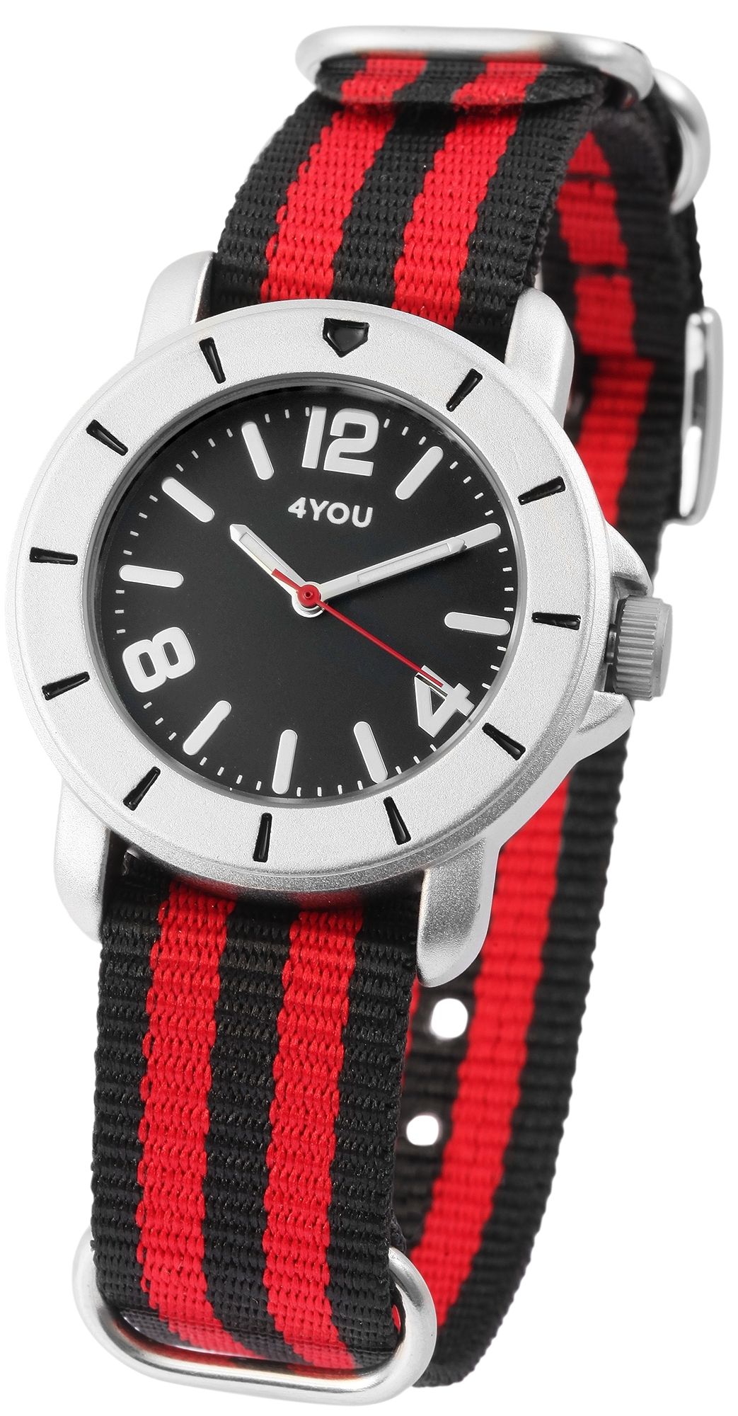 4You Unisexuhr mit Textilband