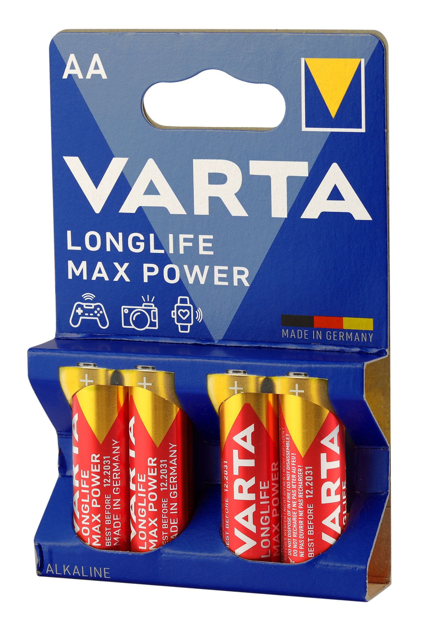 VARTA Max Tech AA, 4er Blister
