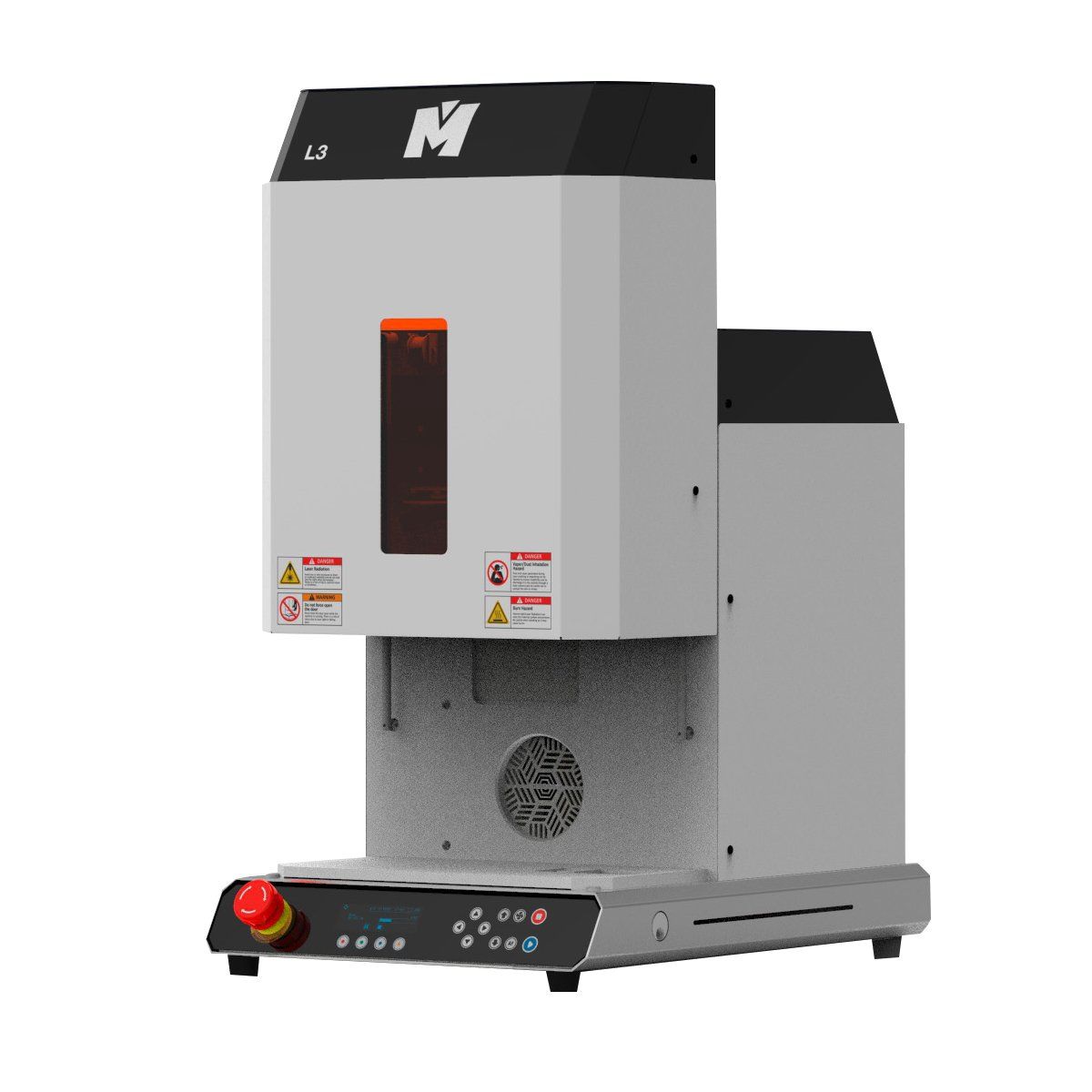 Lasermarkierer und -schneider MAGIC L3 30 W, Wellenlänge 1064 mm, max. Gravierfläche 350 x 170 x 100 mm