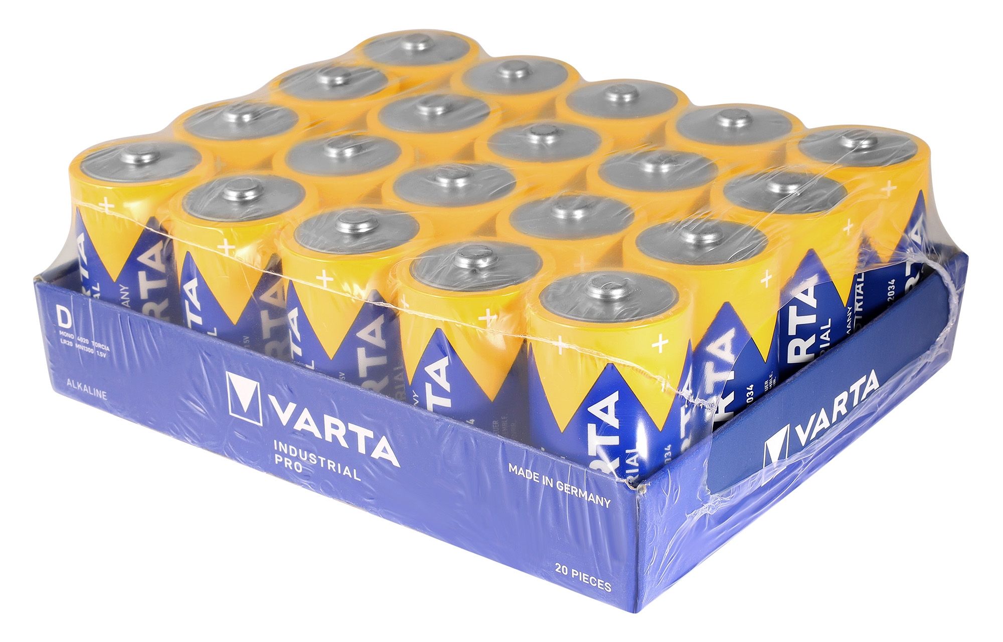 VARTA Industrial Pro D (Mono/ D/ LR20), 20 Stück
