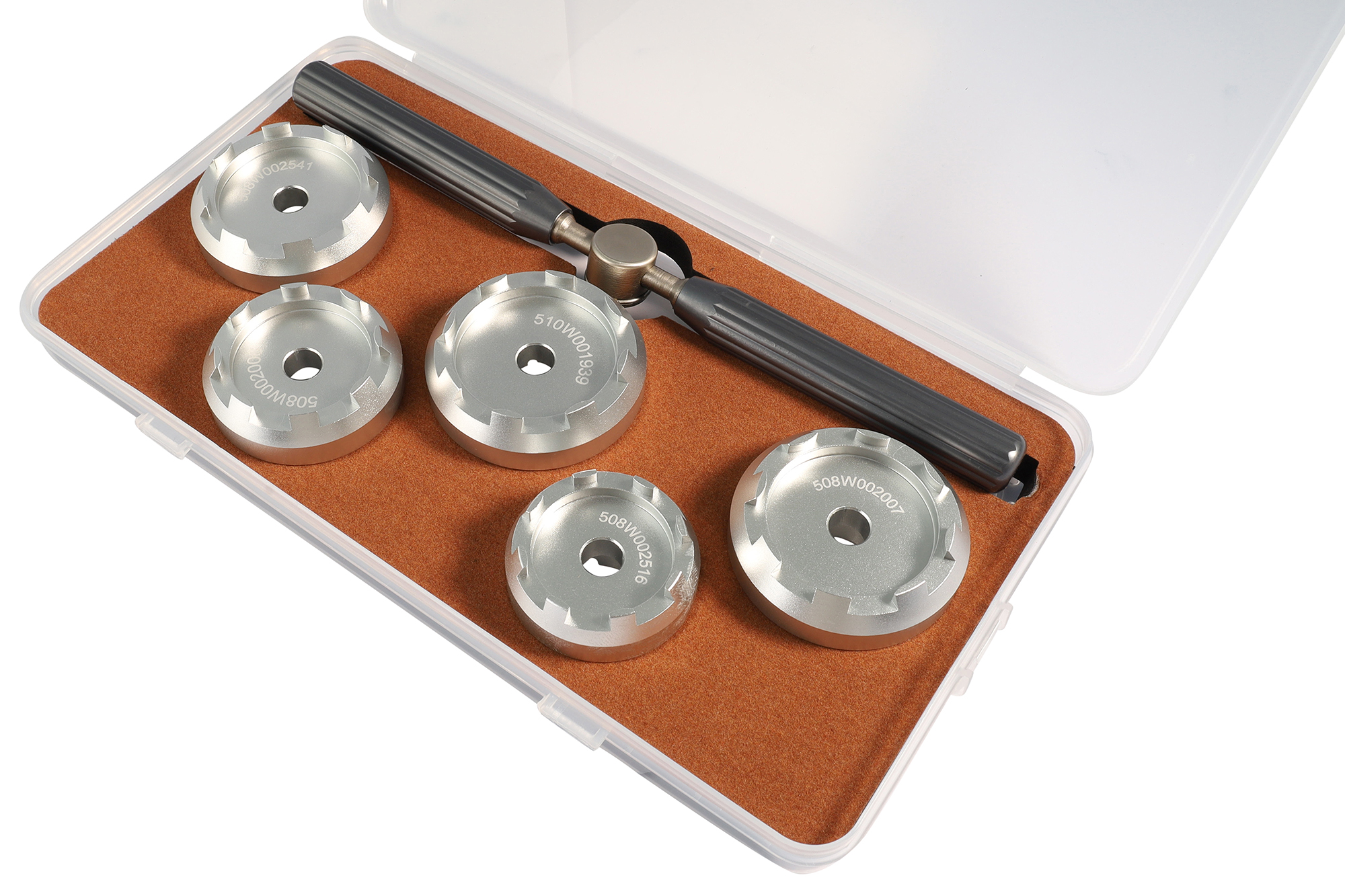Gehäuseöffner für OMG Uhren, Metall, silberfarben/grau