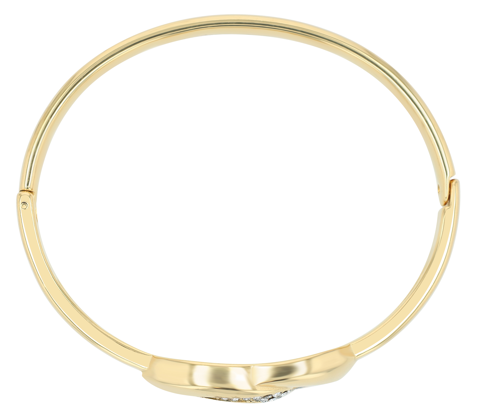 "Cindy" Edelstahl Spangenarmband/ Armreif, goldfarben