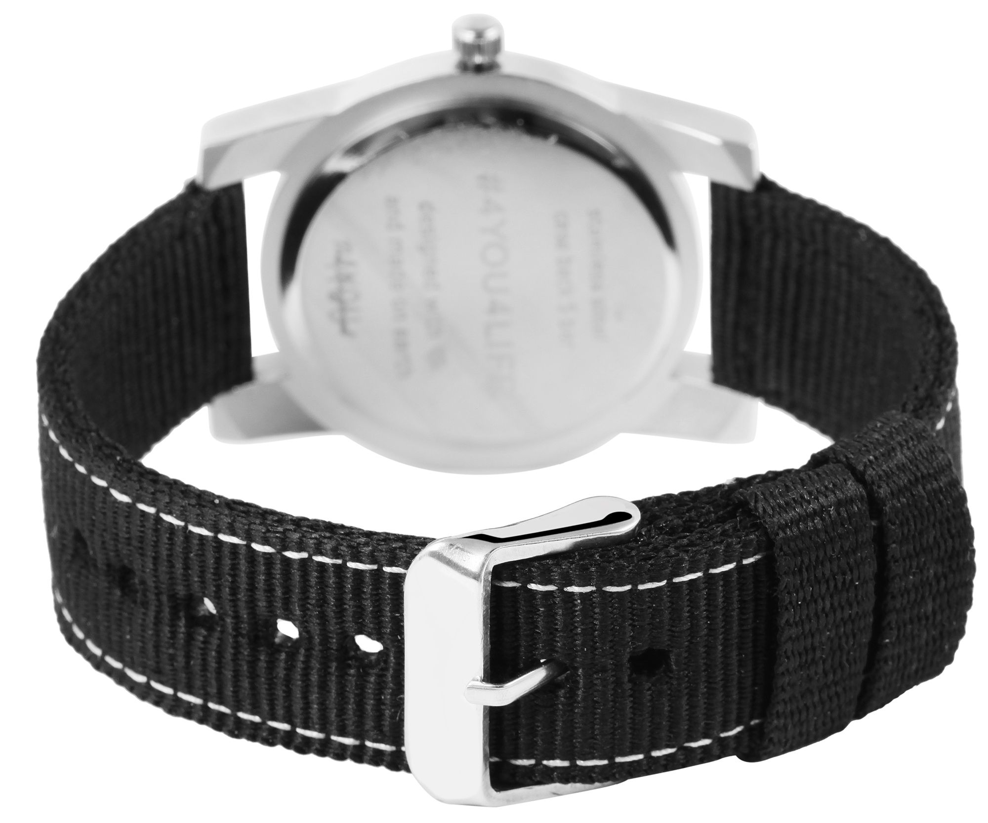 4You Unisexuhr mit Textilband