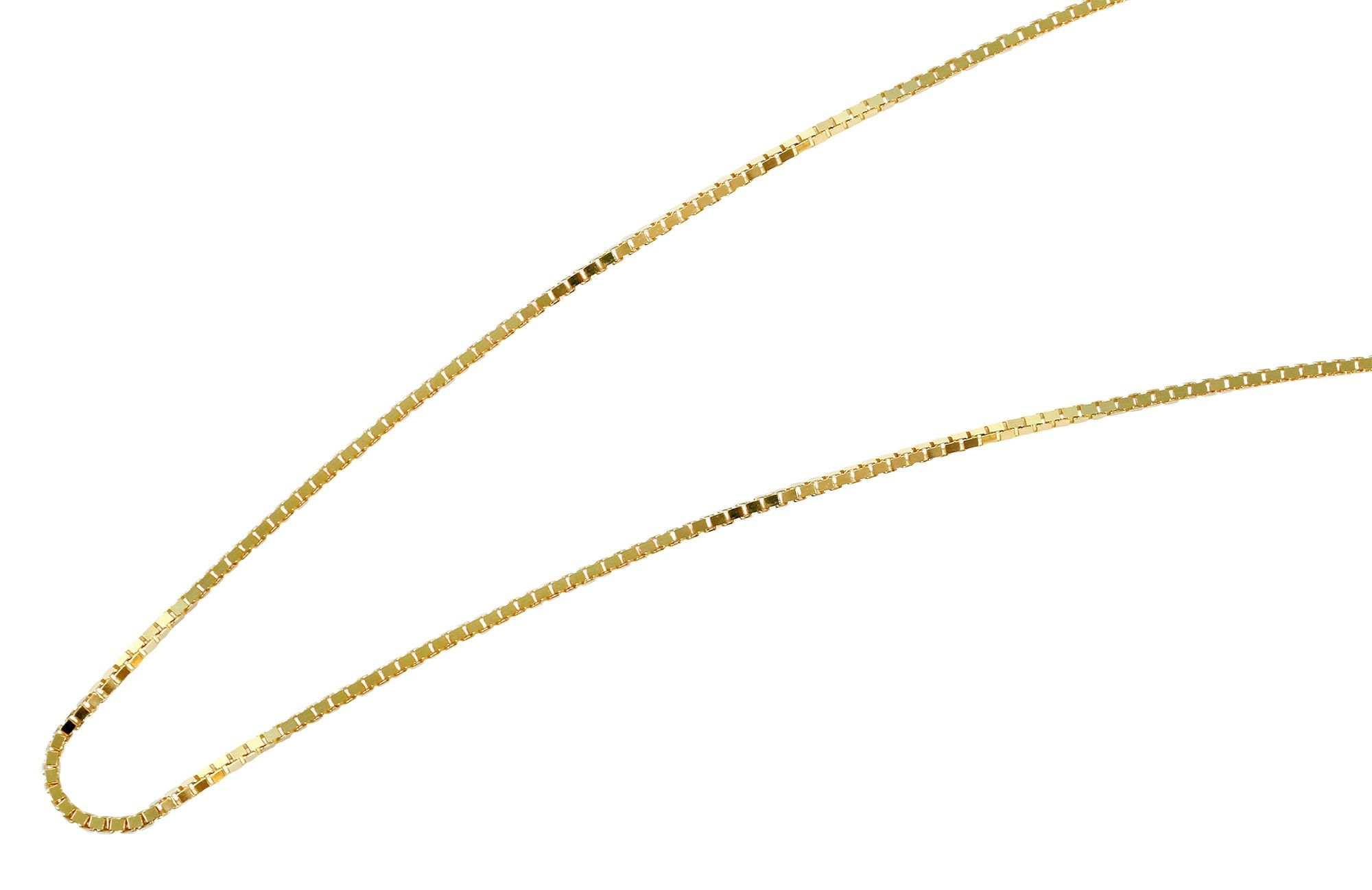 333/- Gold, Veneziakette "Lee" 8 Karat, Gelbgold, 40 cm/ 1 mm