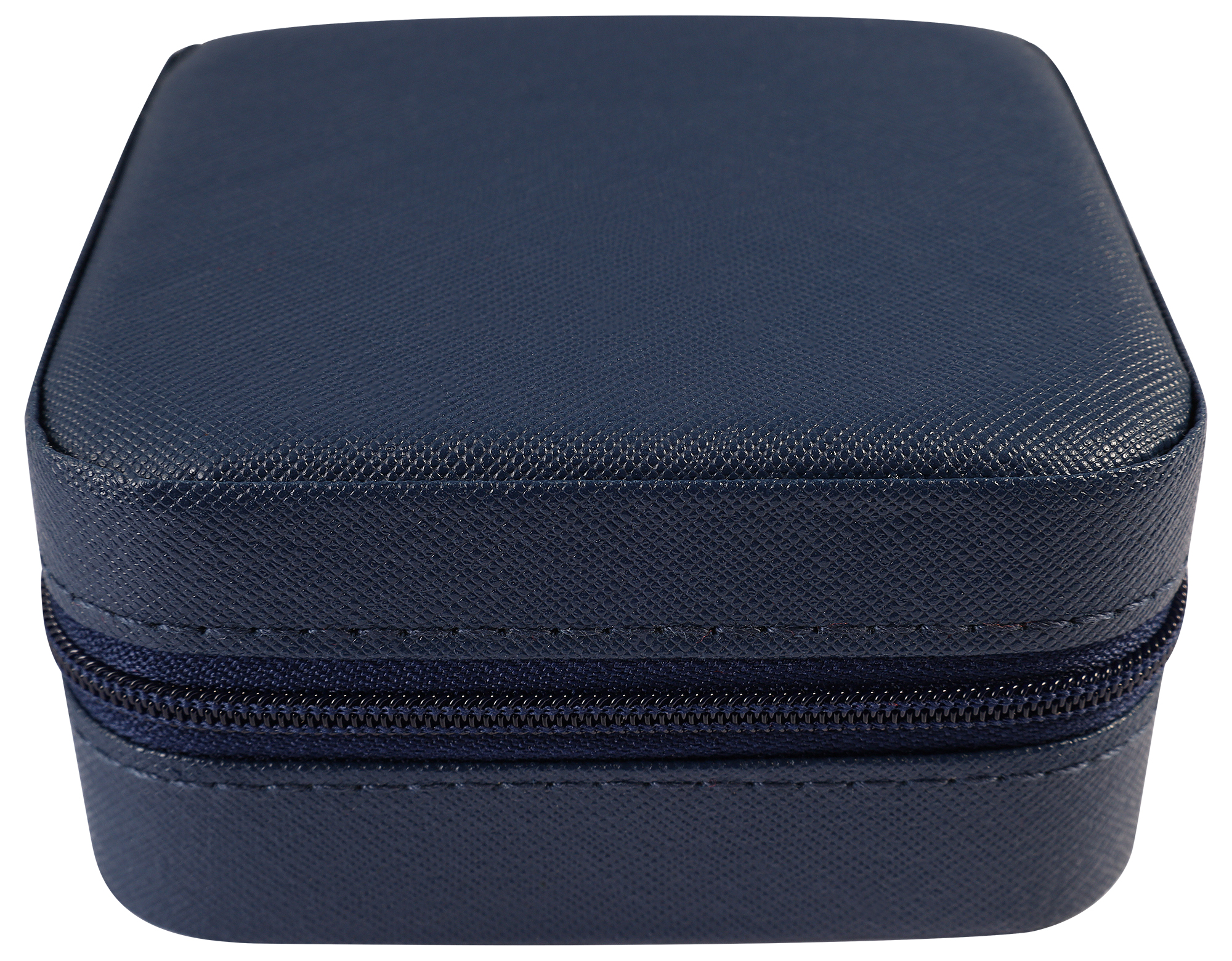 Aufbewahrungsbox für Schmuck/ Schmuck-Etui, 10 x 10 cm, blau