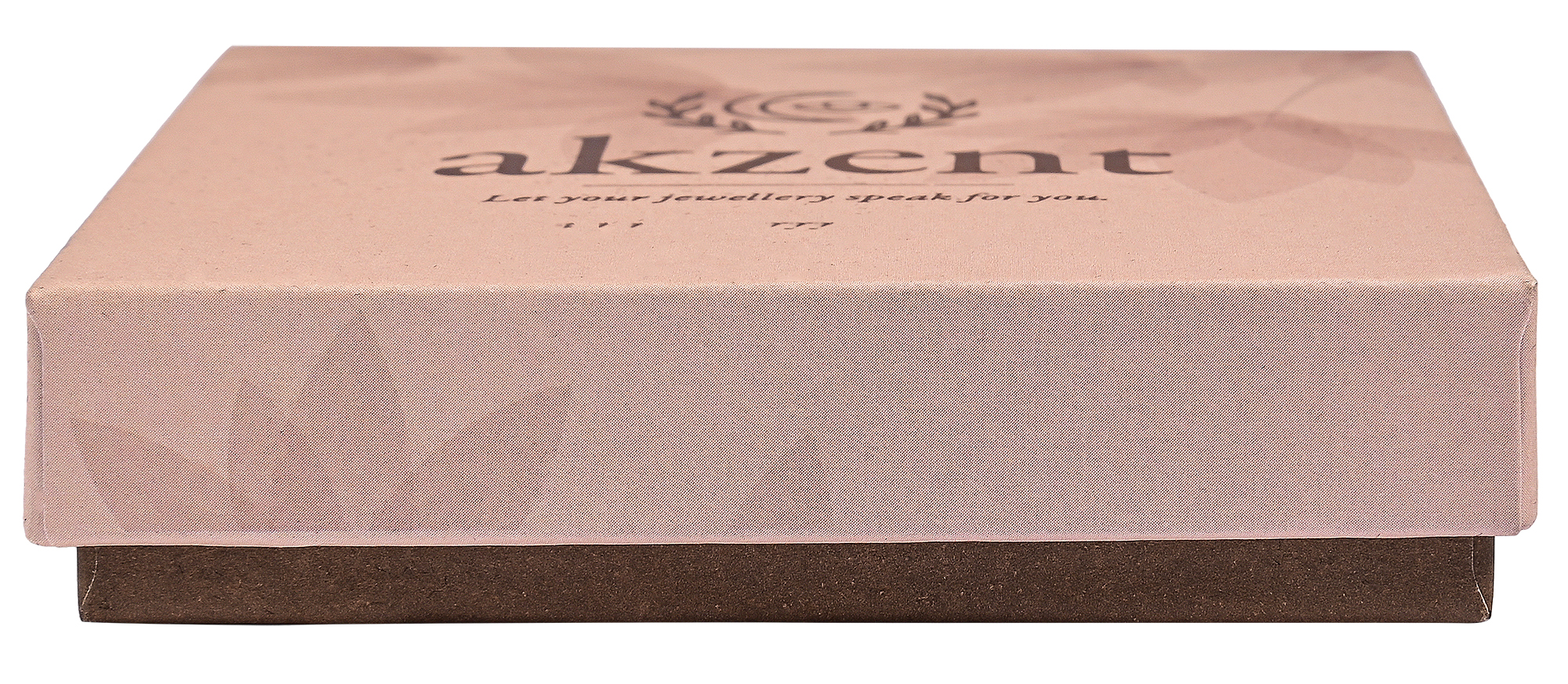 AKZENT Verpackungsset: Geschenkbox (Pappe), 9 x 9 x 2 cm