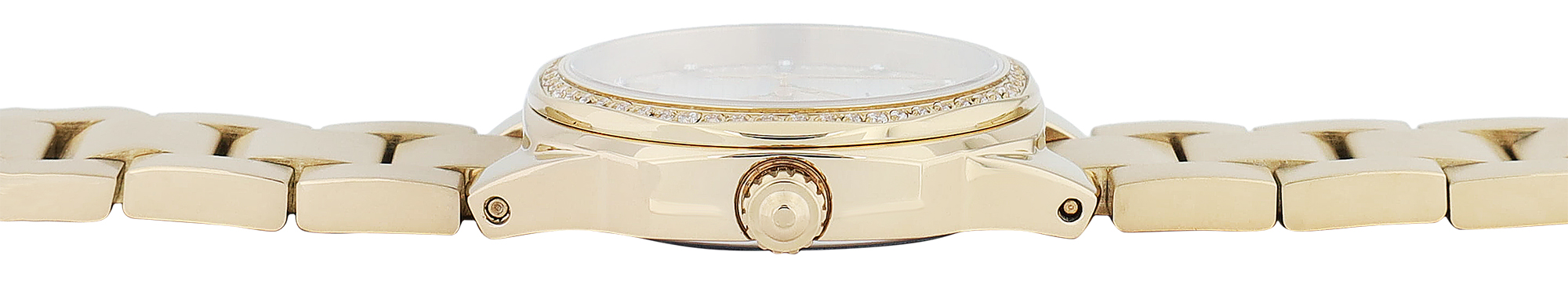 JUST Damenuhr "Lovis" mit Edelstahlarmband, Saphirglas, goldfarben
