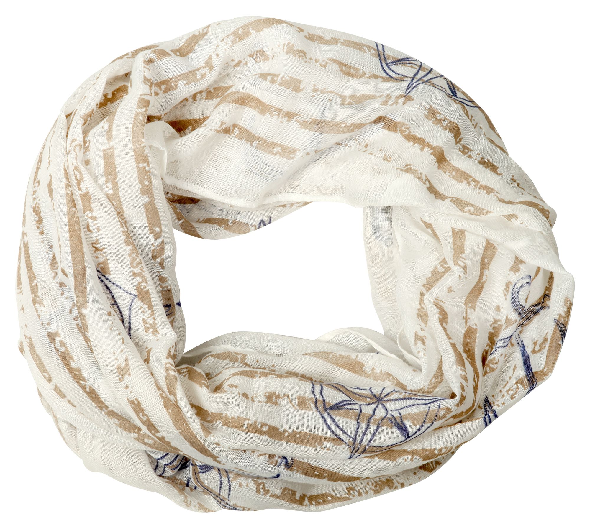 Schalpaket farblich sortiert, Loops, 90 x 70 cm, 100% Polyester, VE 12, maritim