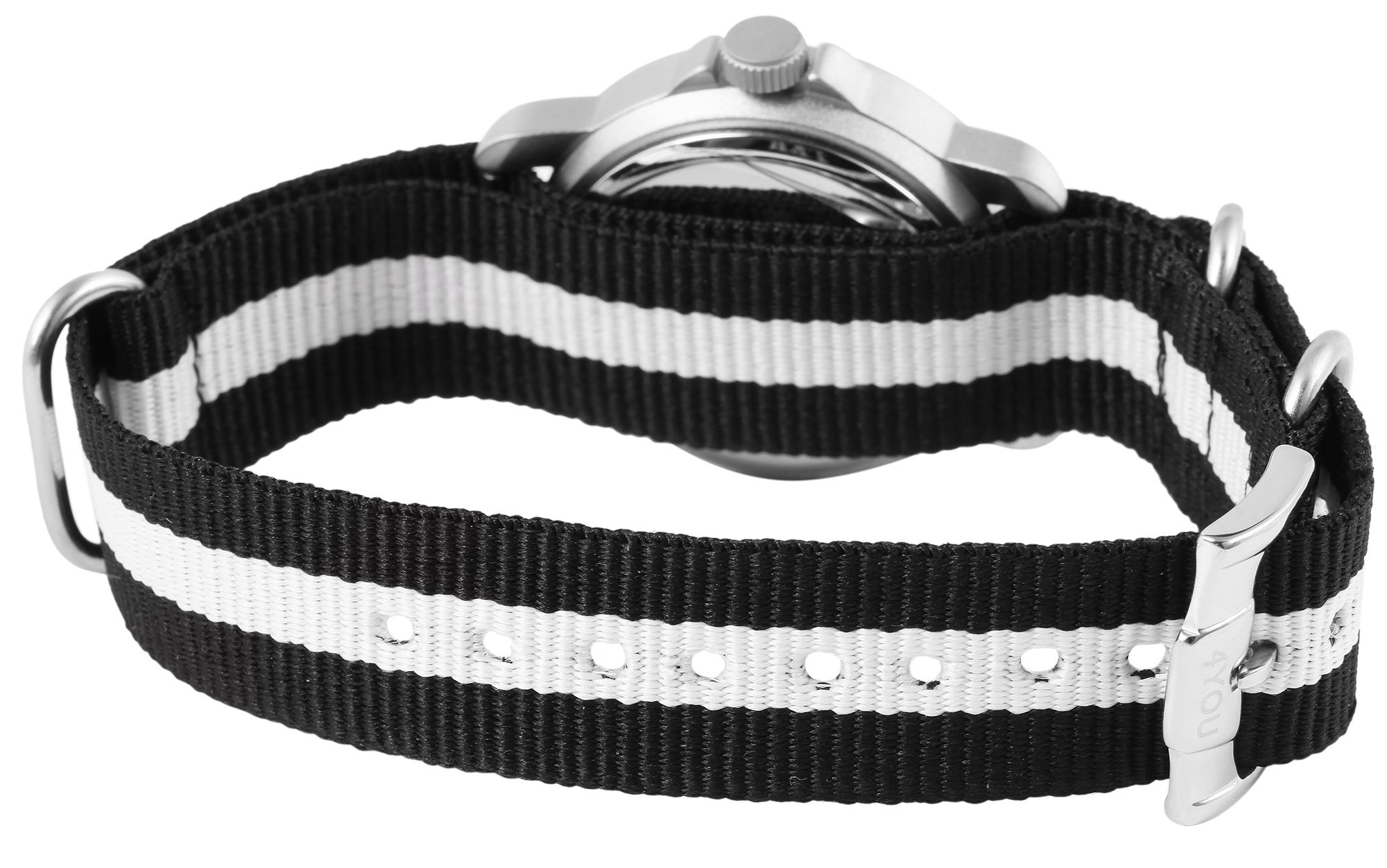 4You Unisexuhr mit Textilband