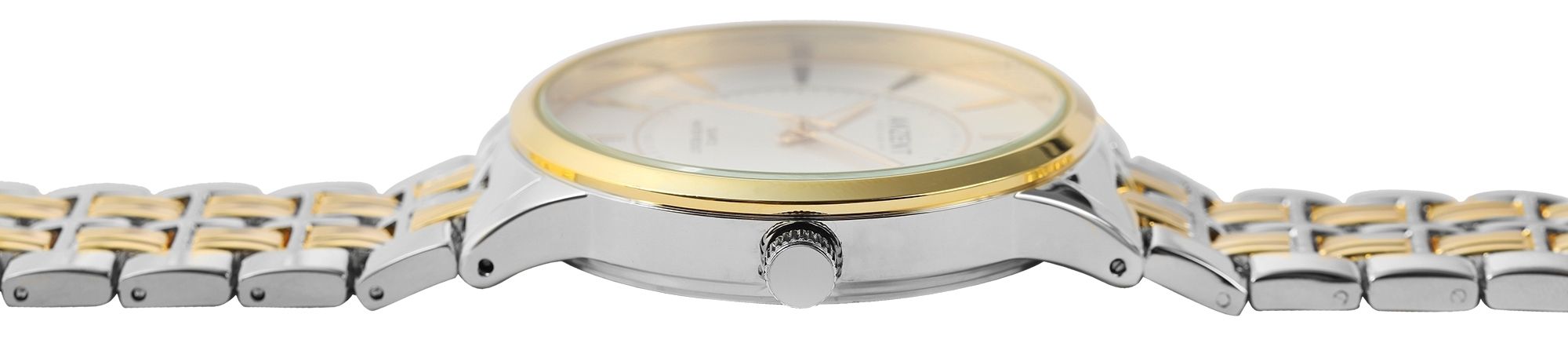 Akzent Exclusive Herrenarmbanduhr mit Metallband